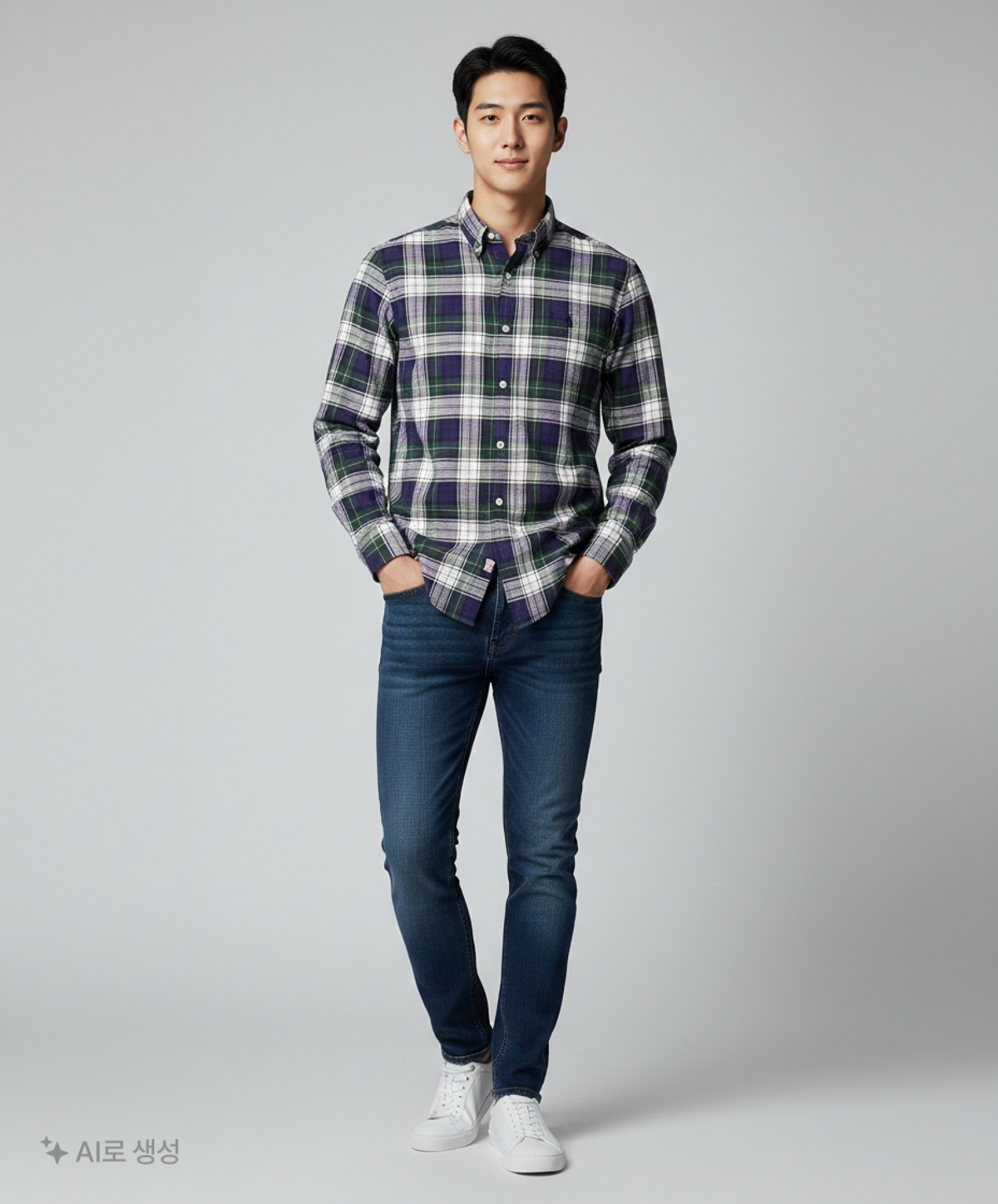 빈폴(BEAN POLE) 캐주얼 셔츠 100