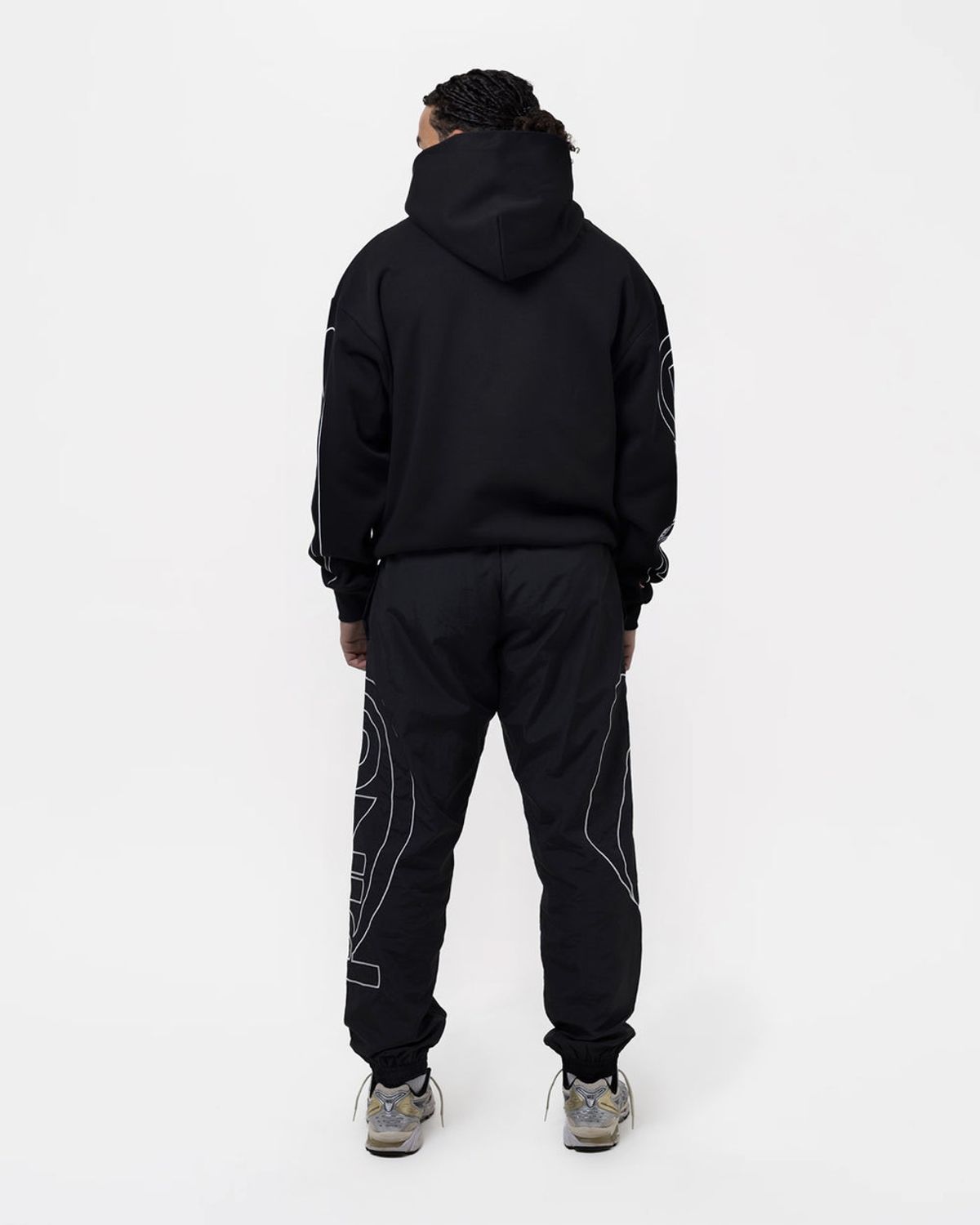 복스로(BOXRAW) 링 x 복스로 오버사이즈 후디 RING-OSHD [블랙]