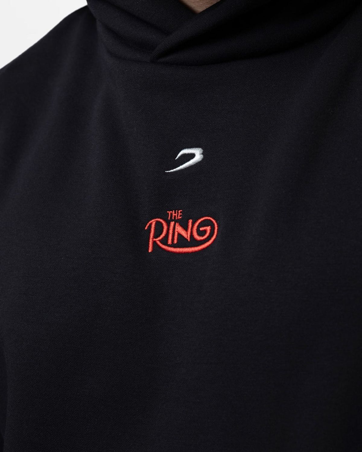 복스로(BOXRAW) 링 x 복스로 오버사이즈 후디 RING-OSHD [블랙]