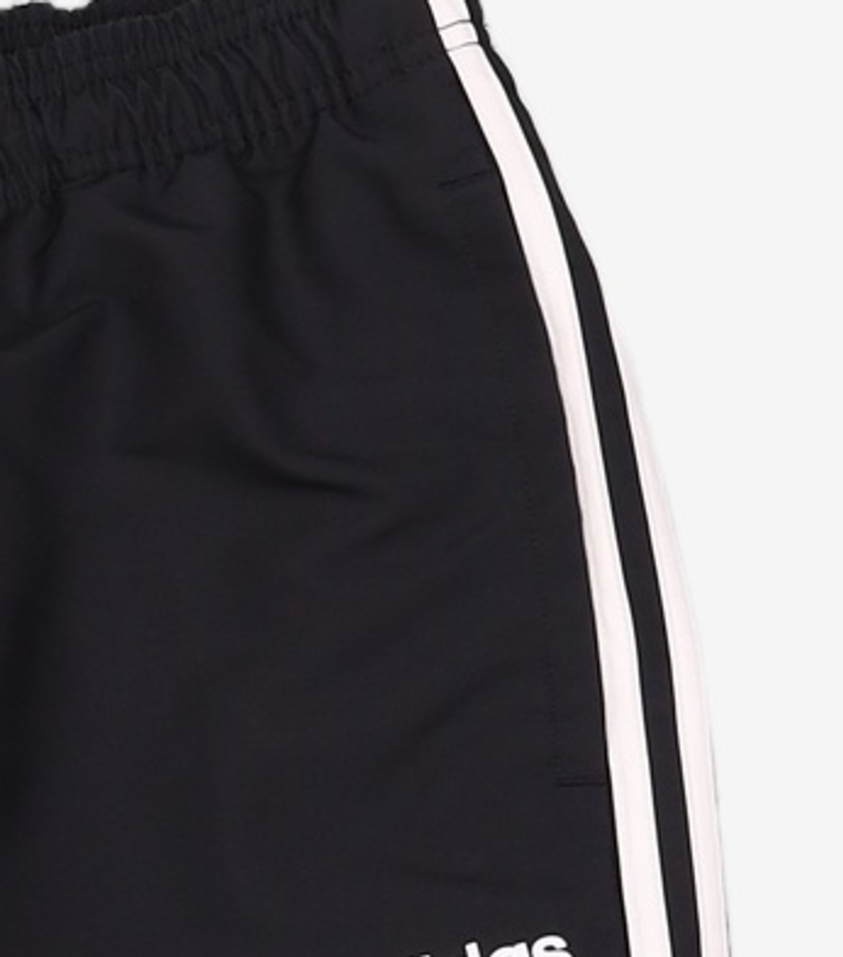 아디다스(ADIDAS) 에센셜 3S 윈드 팬츠 - 블랙:화이트 / DQ3100 S