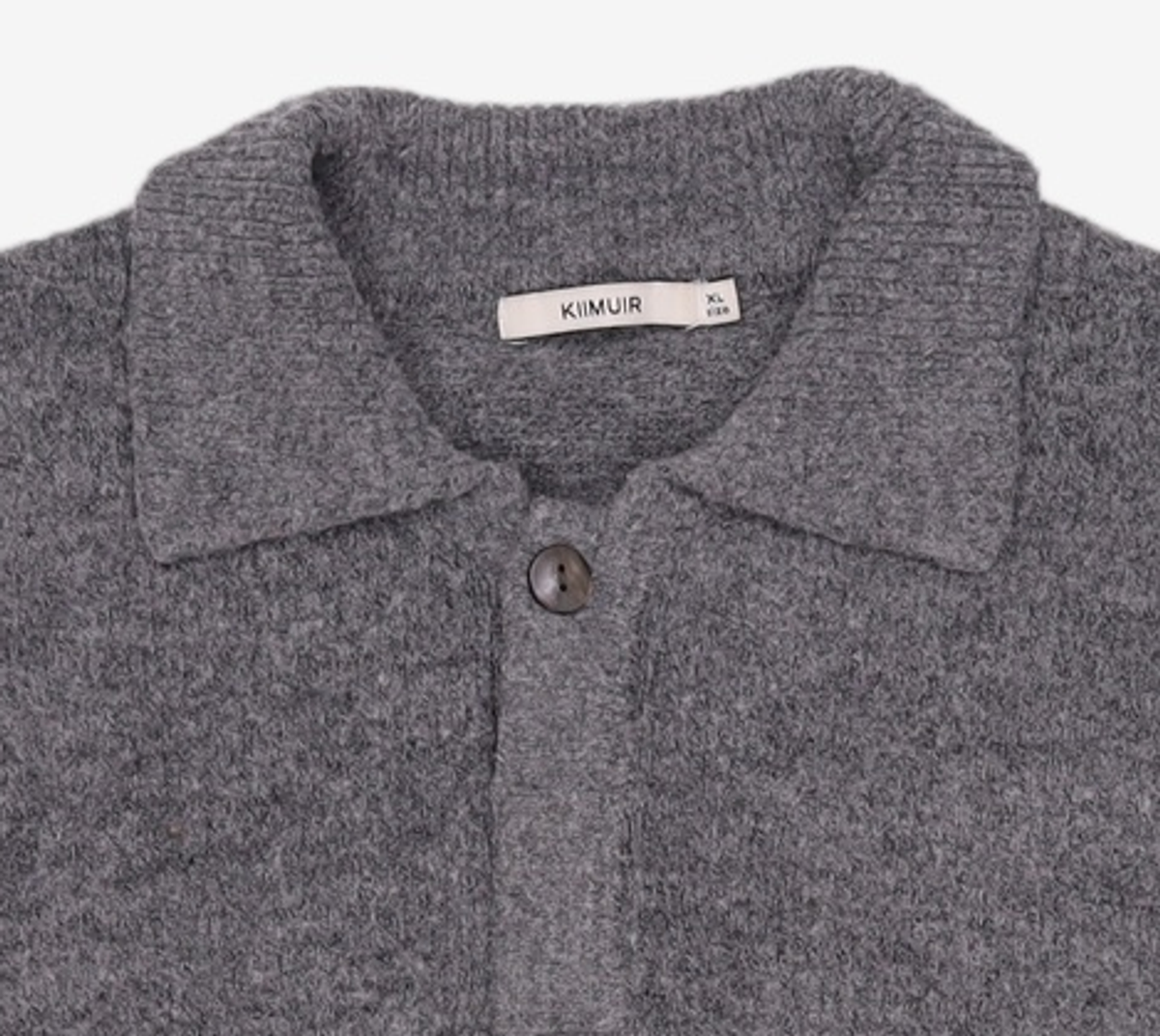 키뮤어(KIIMUIR) (6 COLOR) 소프트 울(WOOL) 카라 니트 XL