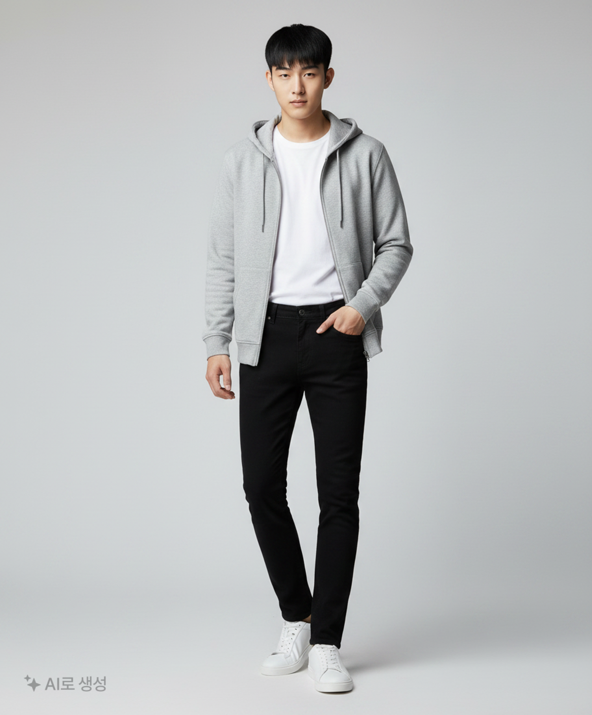 퍼스널팩(Personal Pack) 후드 집업 M