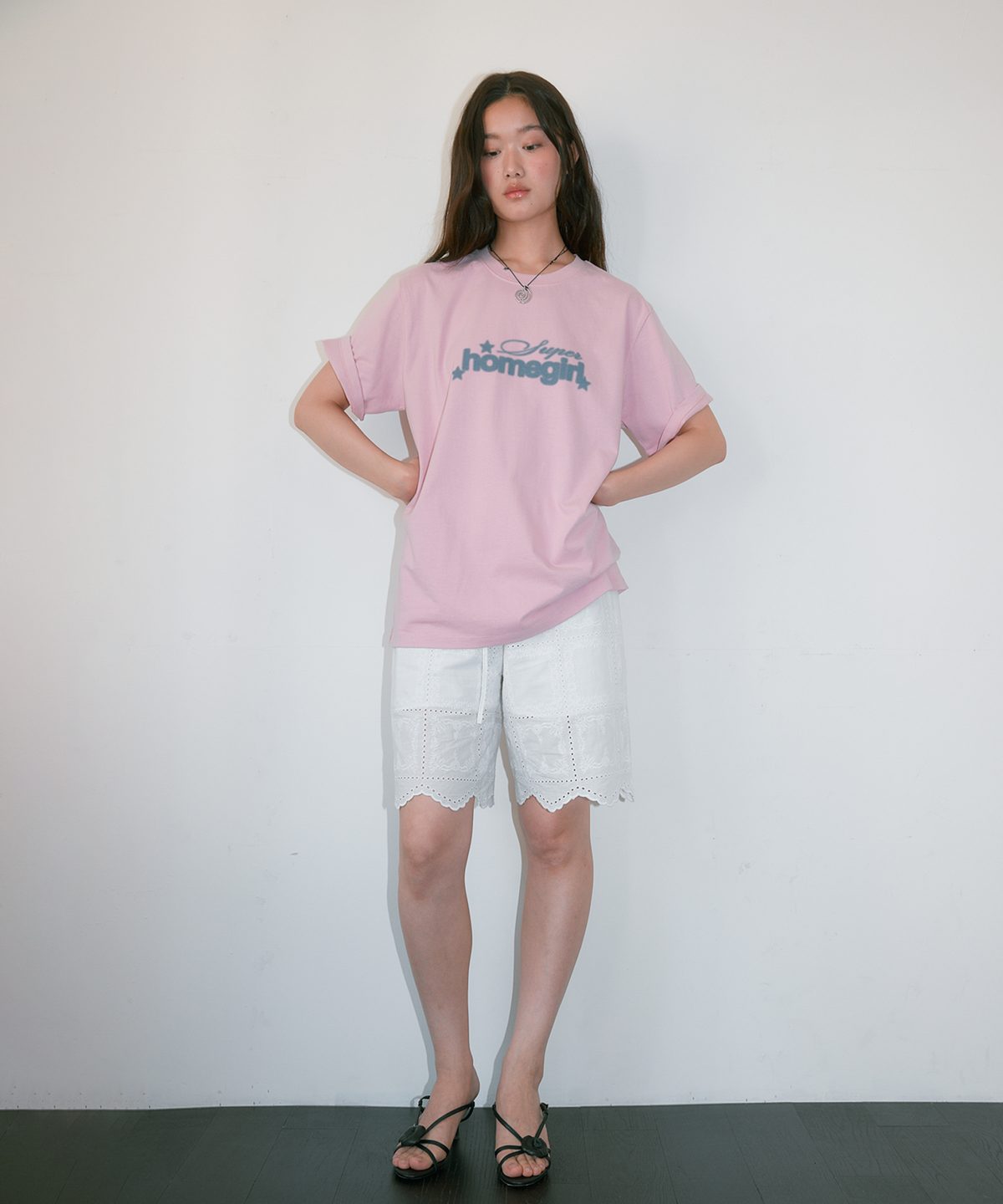 홈바디띵즈(HOMEBODY THINGS) Scallop Burmuda Pants