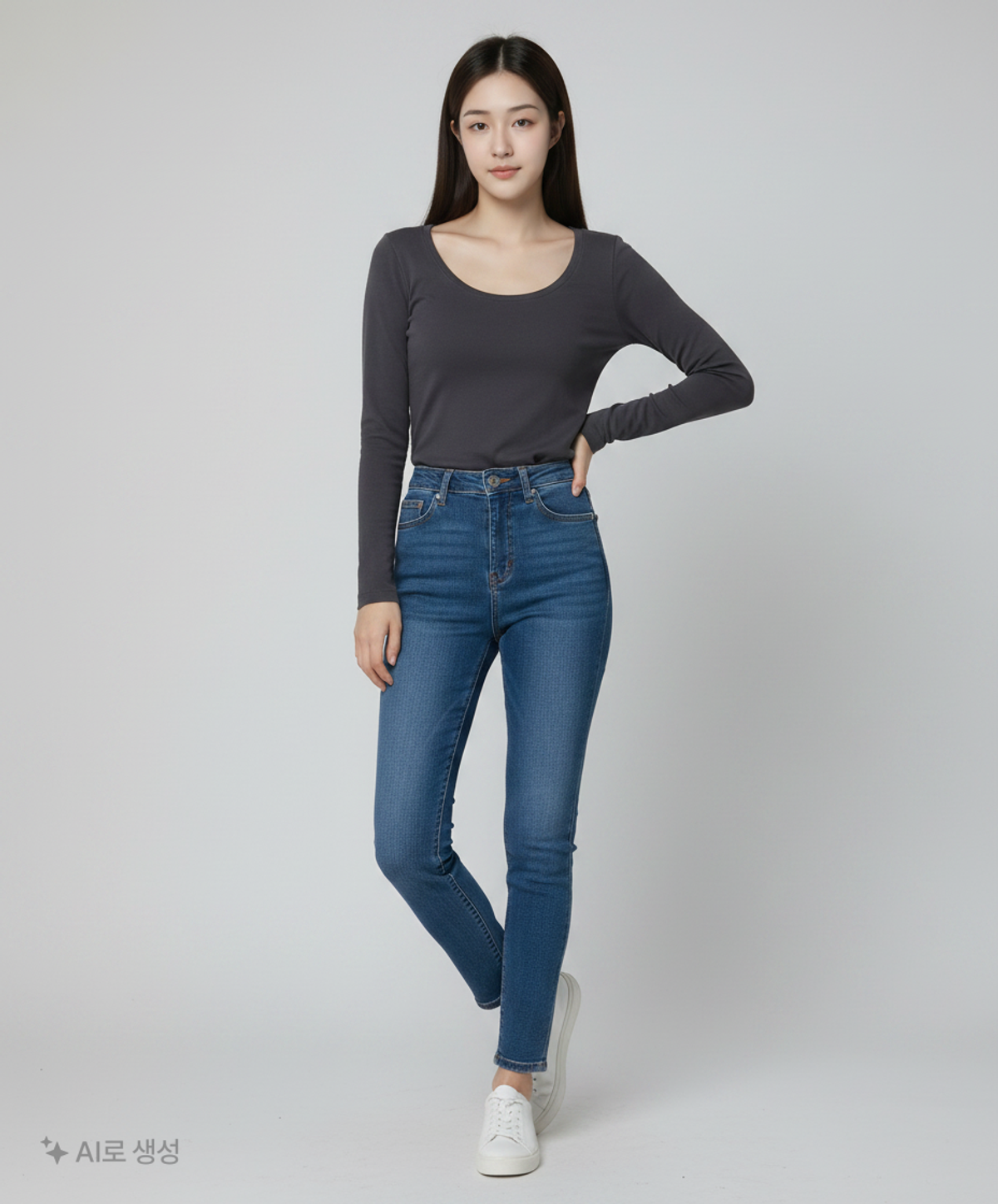유니클로(UNIQLO) 긴소매 티셔츠 M