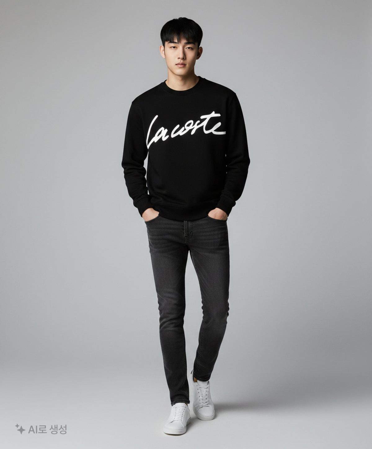라코스테 라이브(Lacoste L!ve) 맨투맨/스웨트셔츠 M