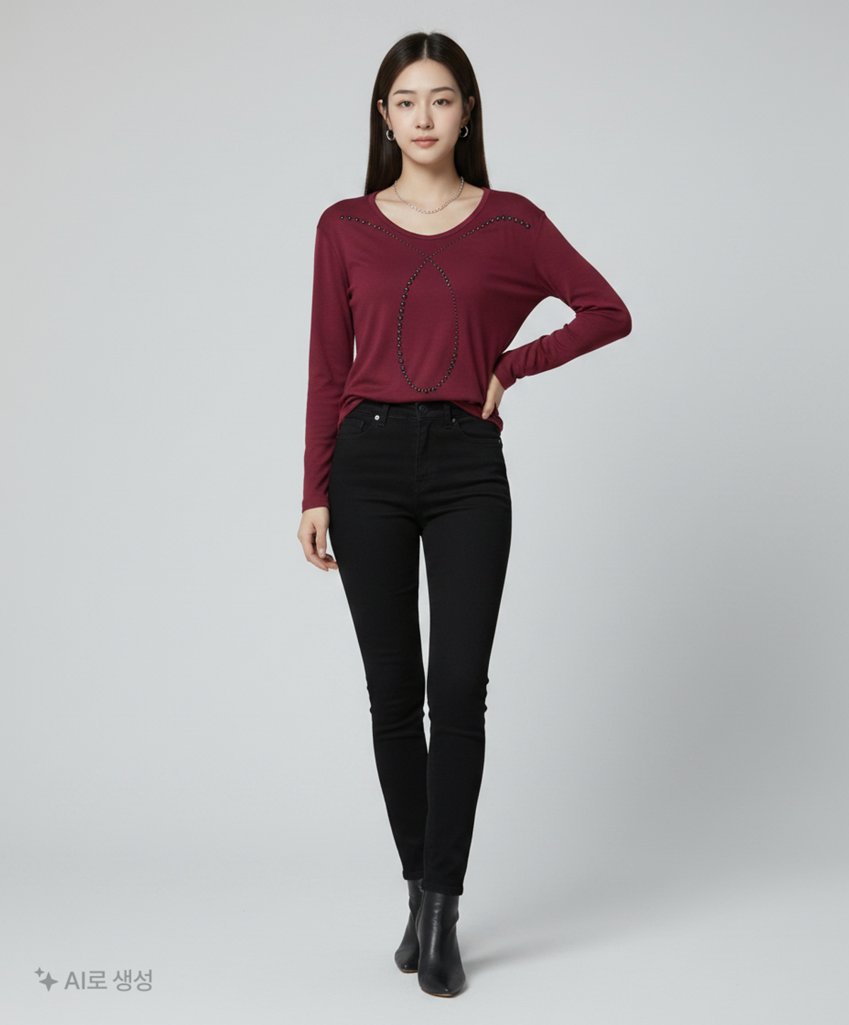 캘빈클라인 진(CALVIN KLEIN JEANS) 긴소매 티셔츠 S