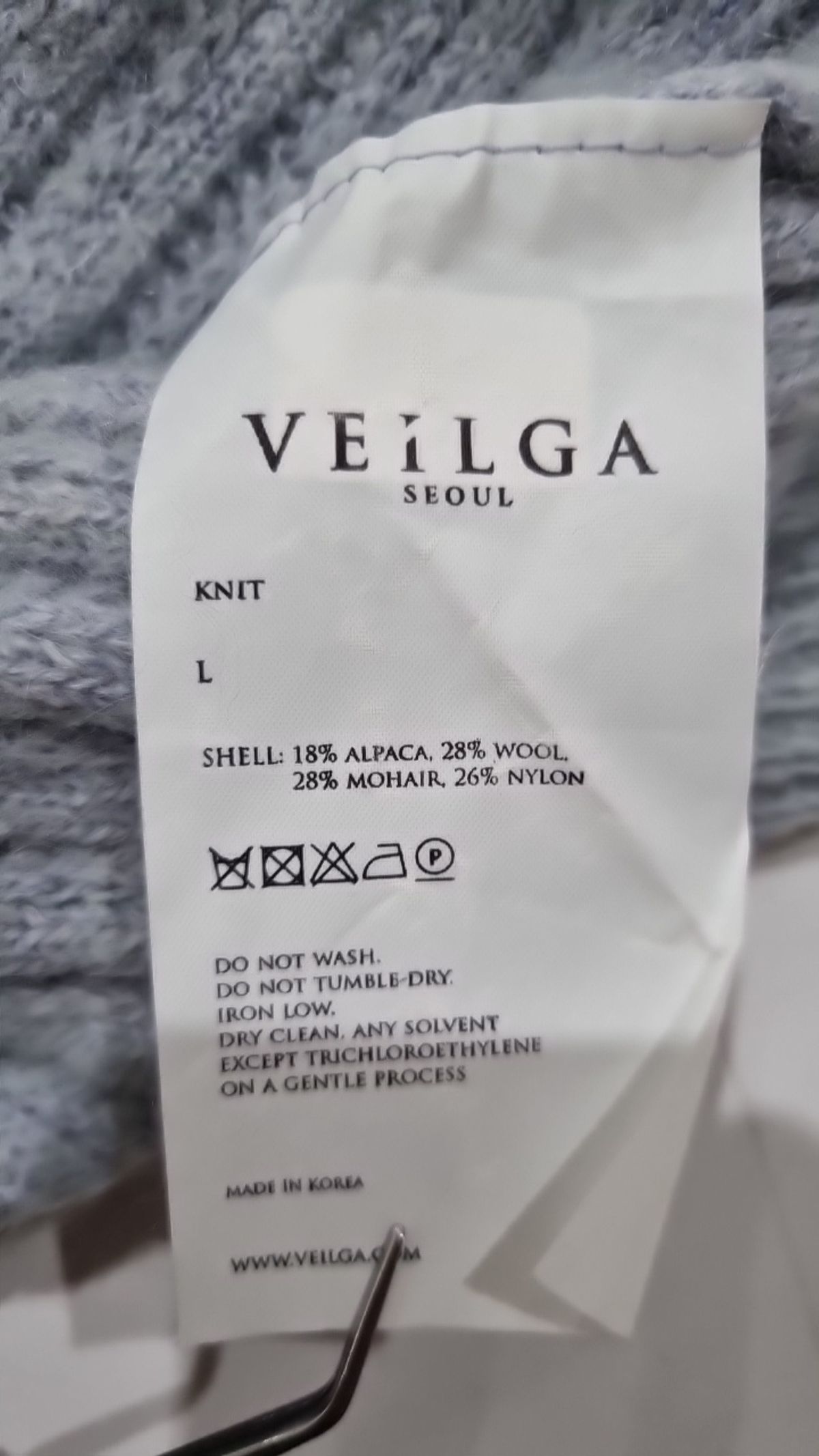 베일가(VEILGA) 니트/스웨터 L