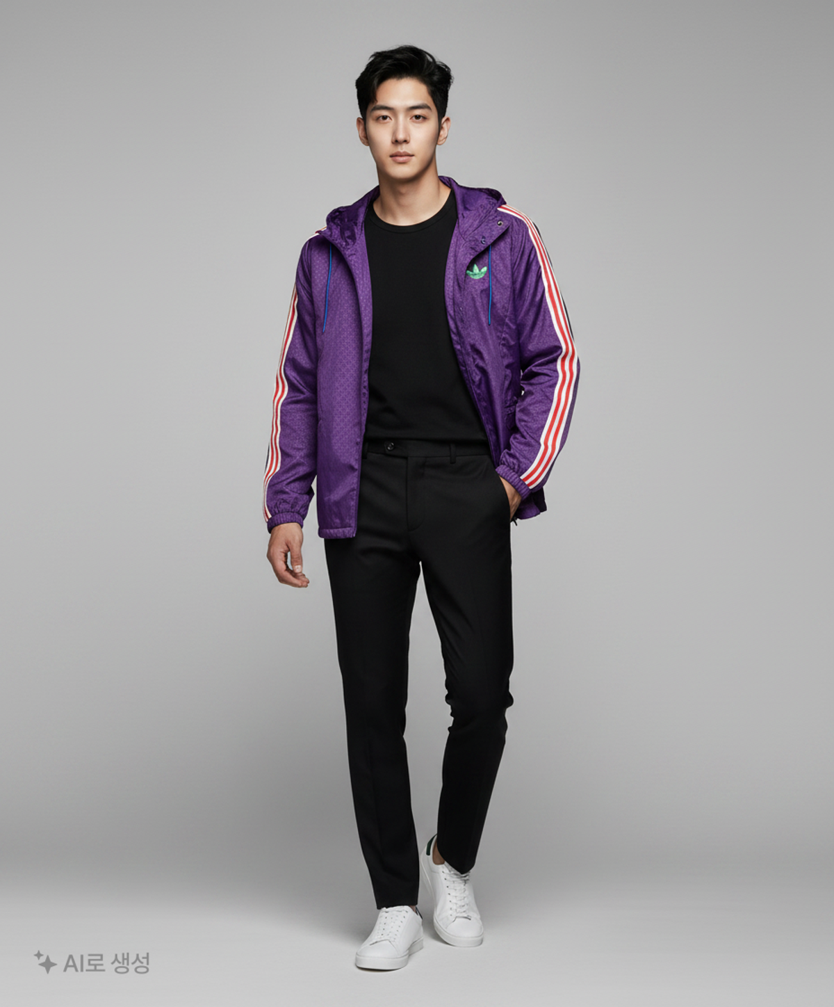 아디다스(ADIDAS) 나일론/코치 재킷 M