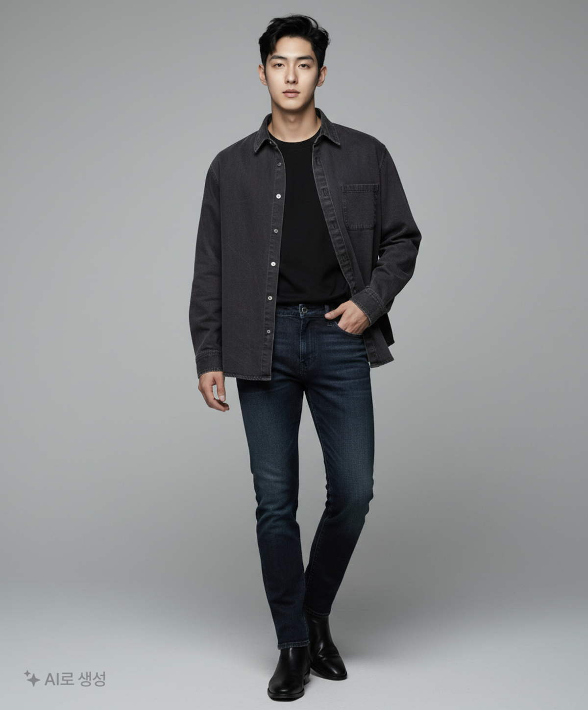 더니트컴퍼니(THEKNITCOMPANY) 캐주얼 셔츠 L