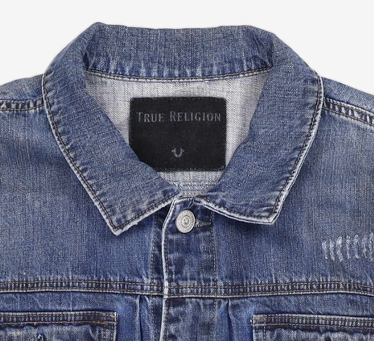 트루릴리젼(TRUERELIGION) 데님/트러커 재킷