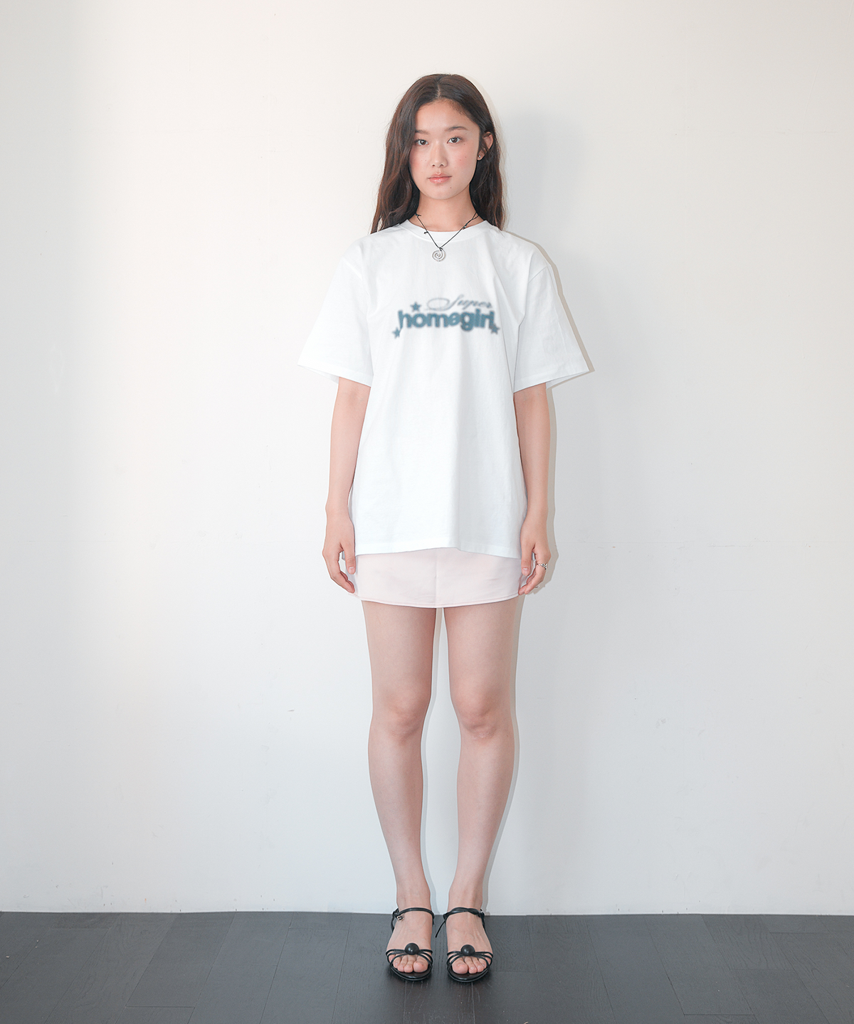 홈바디띵즈(HOMEBODY THINGS) Homegirl Graphic Tee (WHITE)