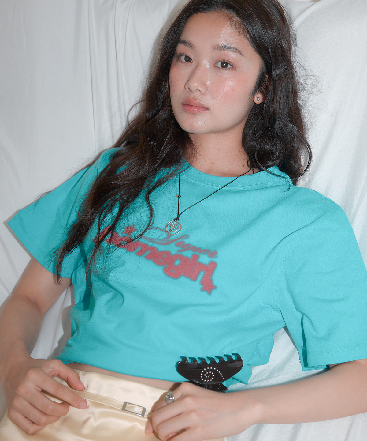 홈바디띵즈(HOMEBODY THINGS) Homegirl Graphic Tee (MINT)