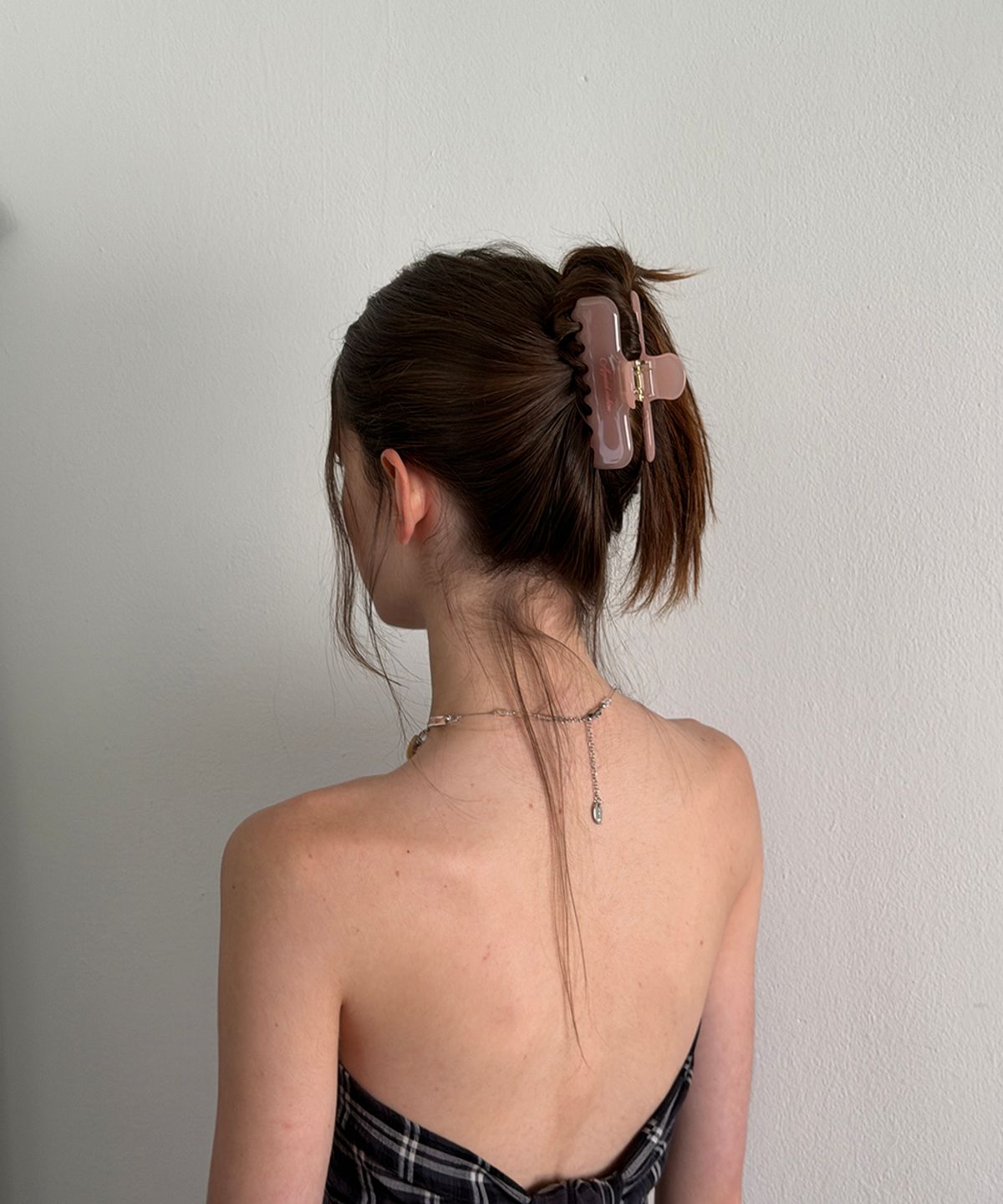 어패럴아카이브(APPAREL ARCHIVE) Amelly hair clip - Pink