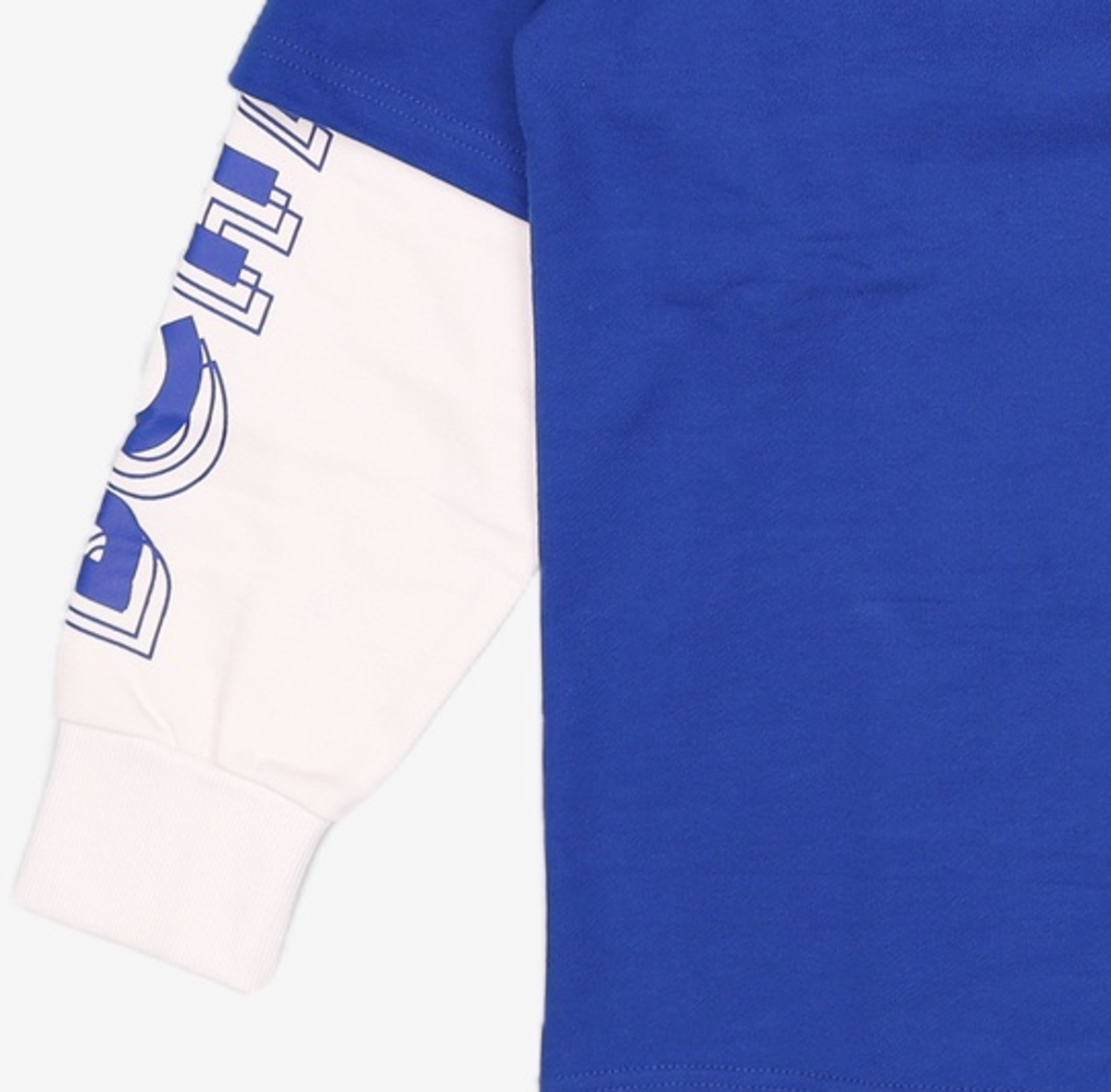 본챔스(BORN CHAMPS) LIVE LARGE LAYERED HOOD BLUE CEQAMHD05BL S