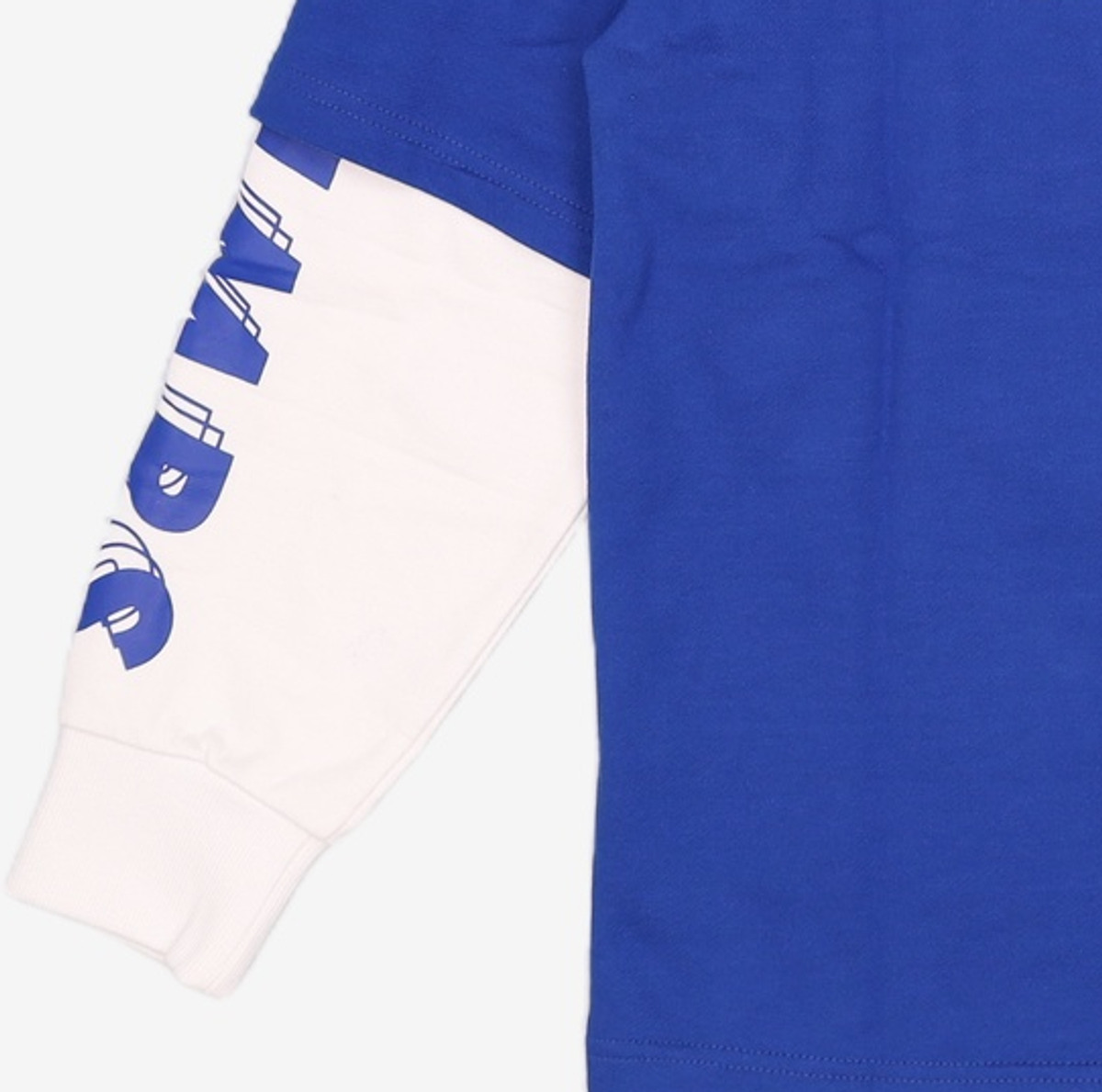 본챔스(BORN CHAMPS) LIVE LARGE LAYERED HOOD BLUE CEQAMHD05BL S