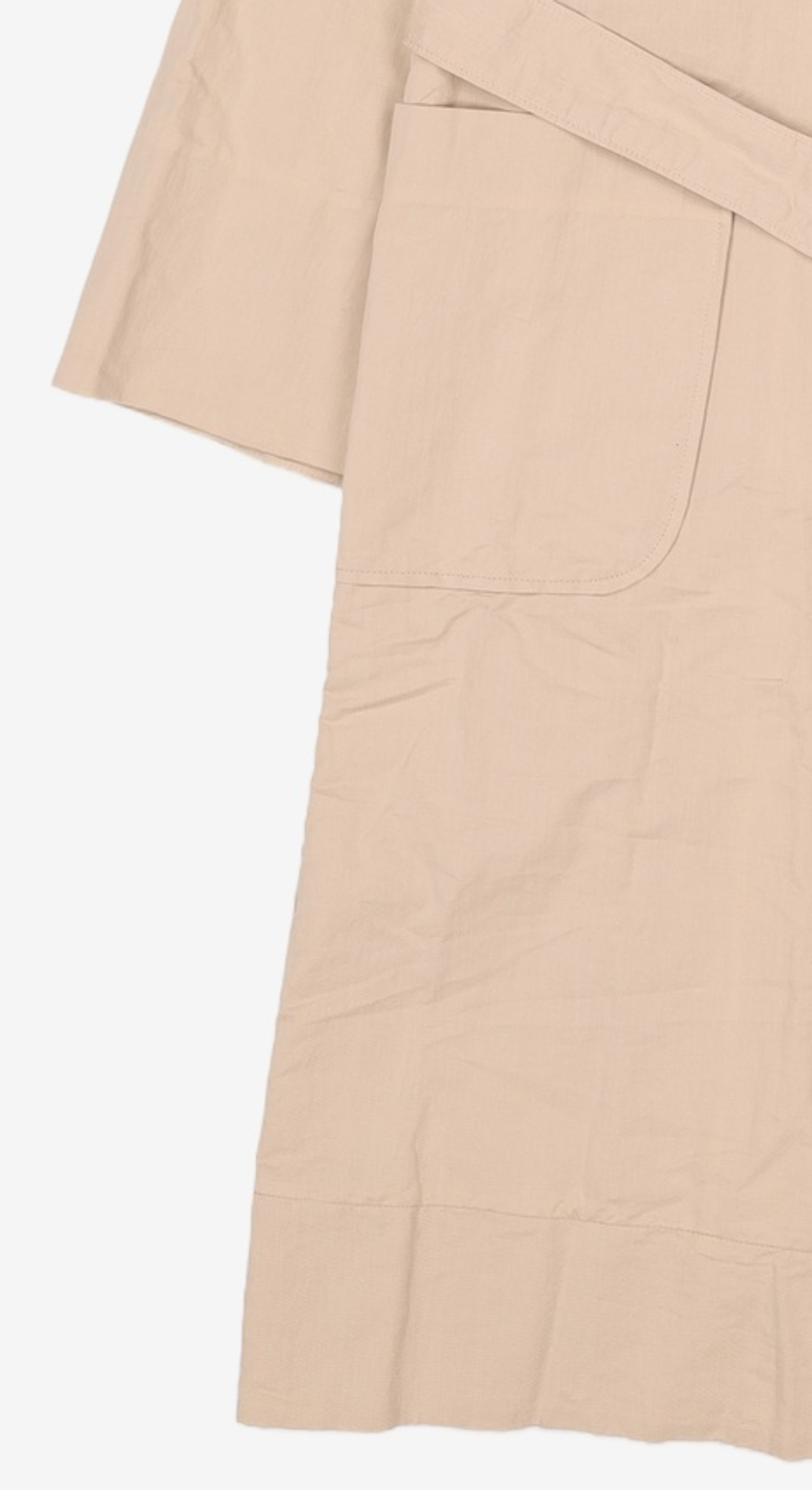 레미(LEMME) HOODY TRENCH COAT (BEIGE) FREE