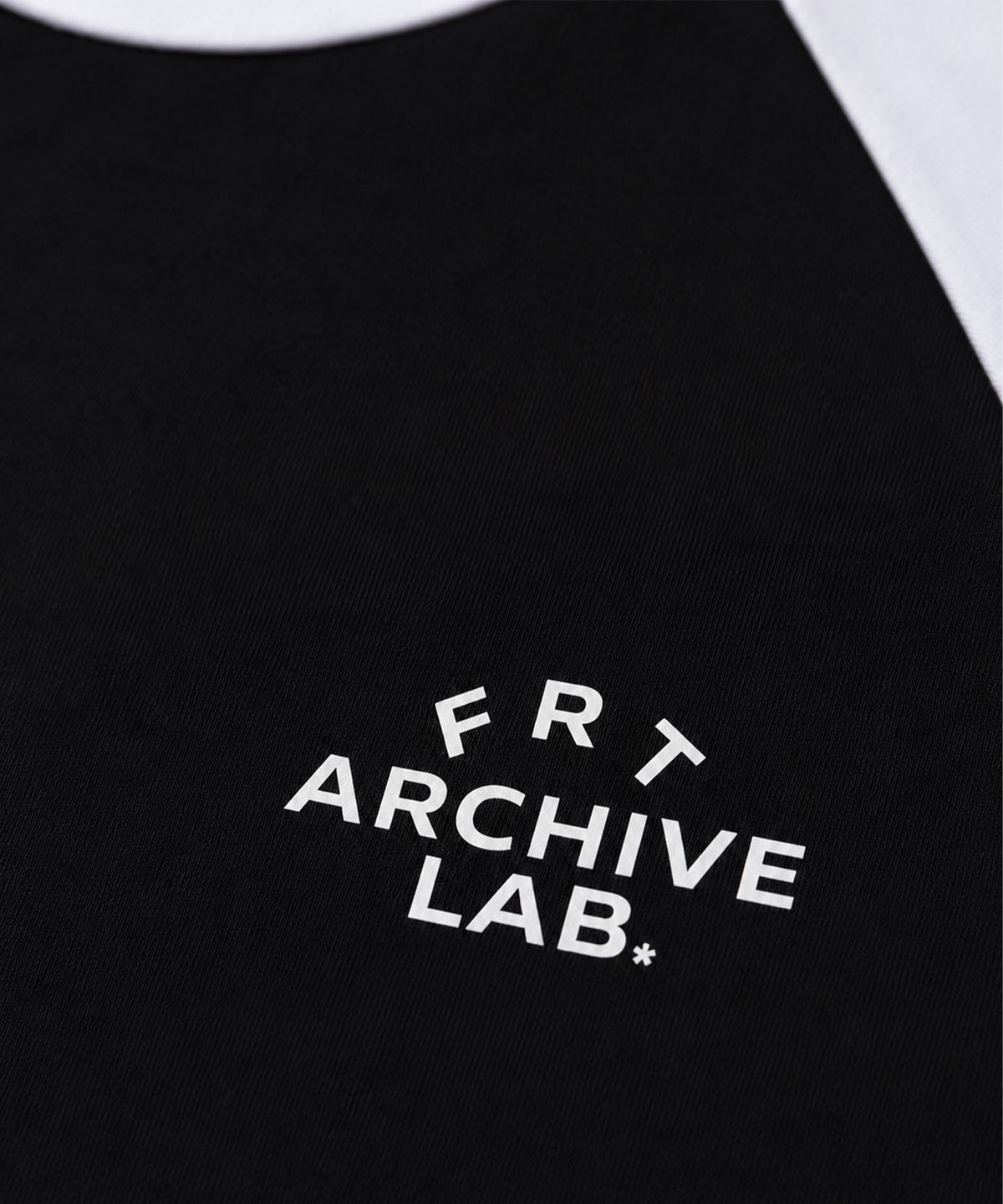 프론트아카이브랩(FRONT ARCHIVE LAB) FRT 헤비웨이트 레글런 반팔 티셔츠 [블랙]
