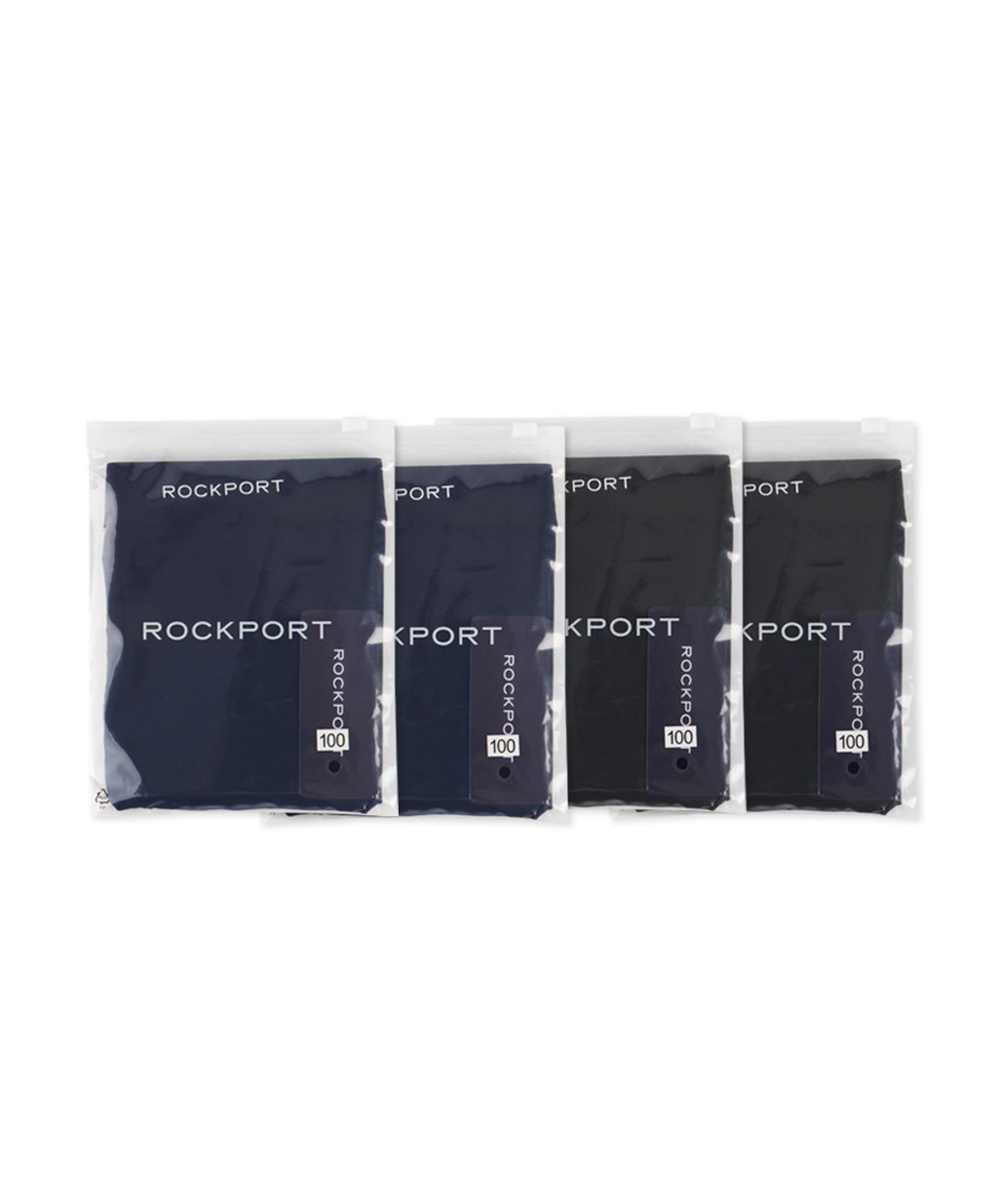 락포트 양말(ROCKPORTSOCKS) [4PACK] 남성 심리스 드로즈