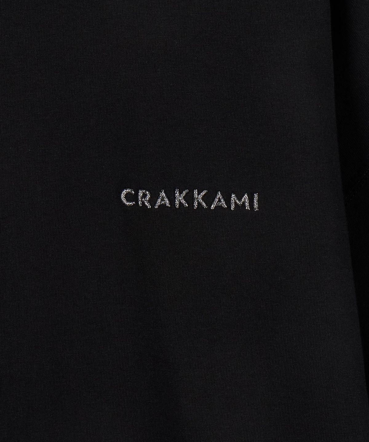 크랙엠아이(CRAKKAMI) 크랙엠아이 시그니처 테이프 오버핏 티셔츠