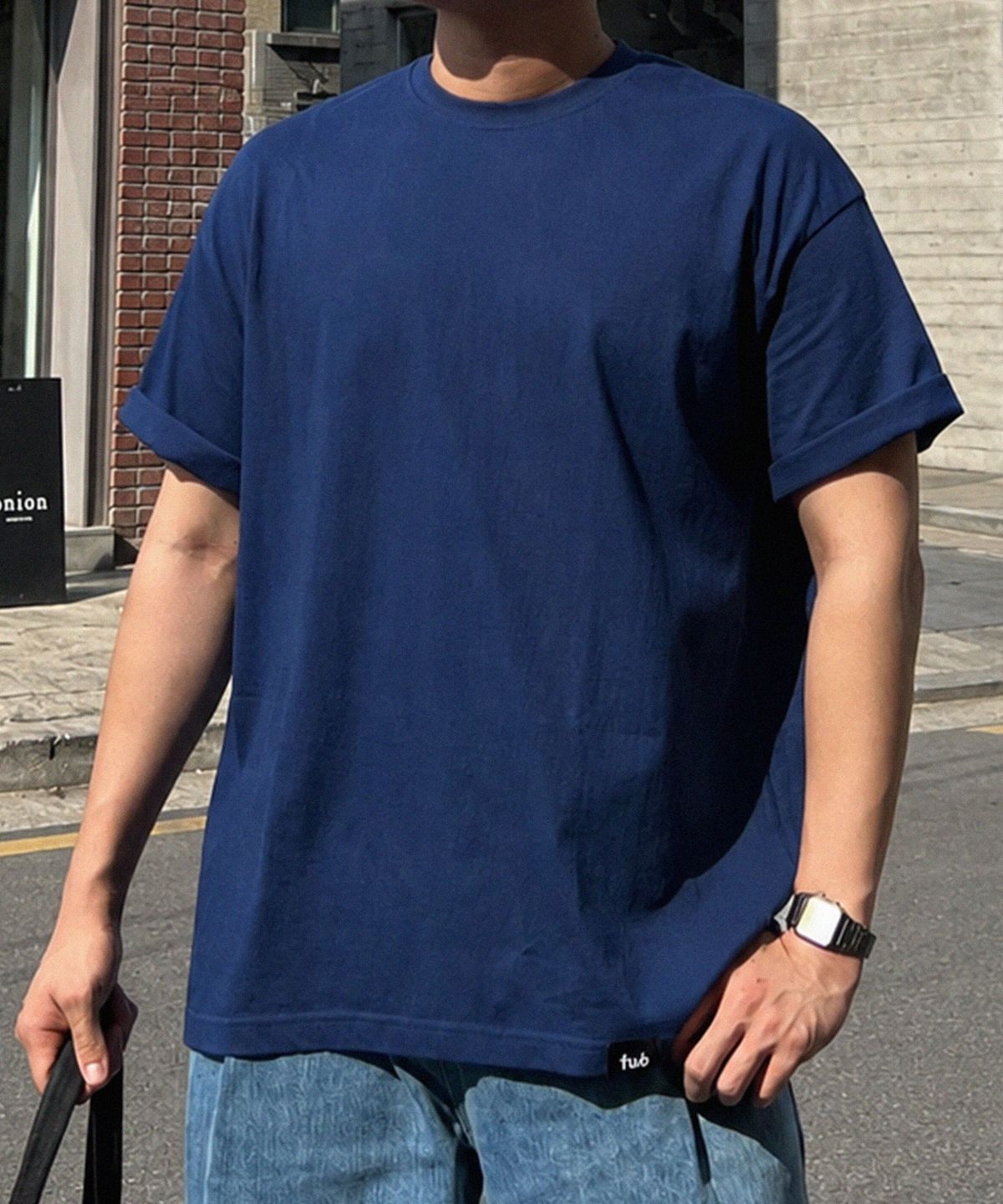 투오(TUO) BASIC SEMI LOOSE FIT SOFT COTTON TEE · 베이직 세미 루즈핏 소프트 코튼티 (11color)