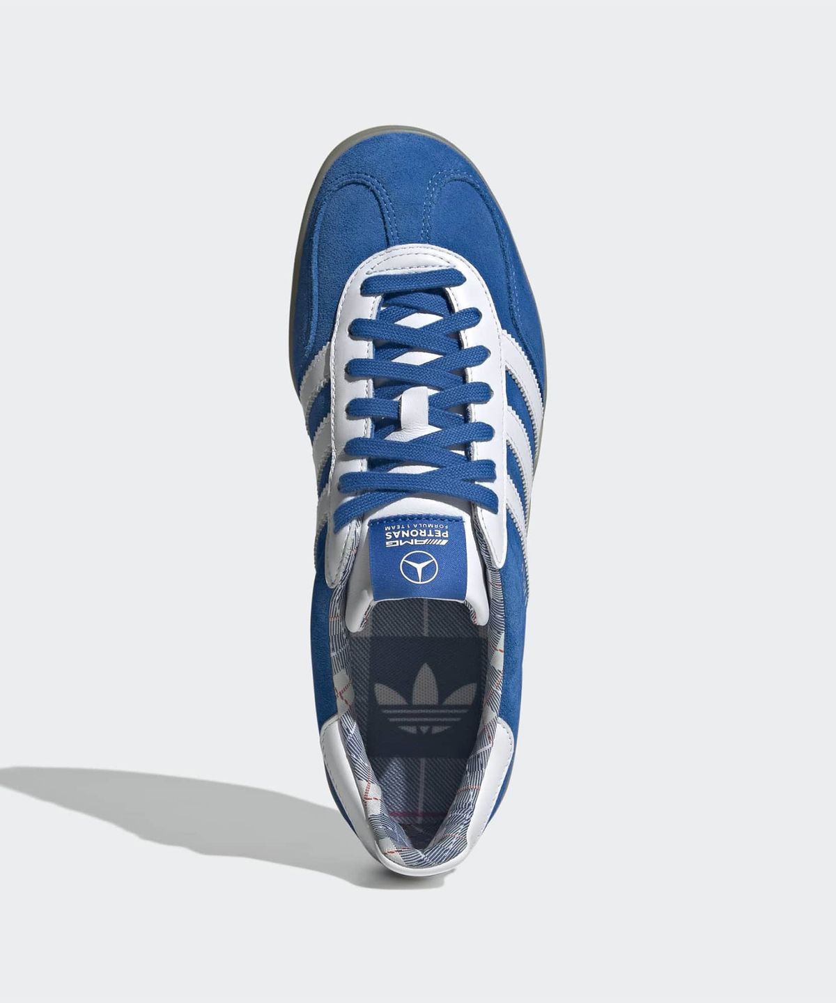 아디다스(ADIDAS) 메르세데스 AMG 페트로나스 F1 팀 가젤 인도어 - 블루버드:화이트 / KJ3264