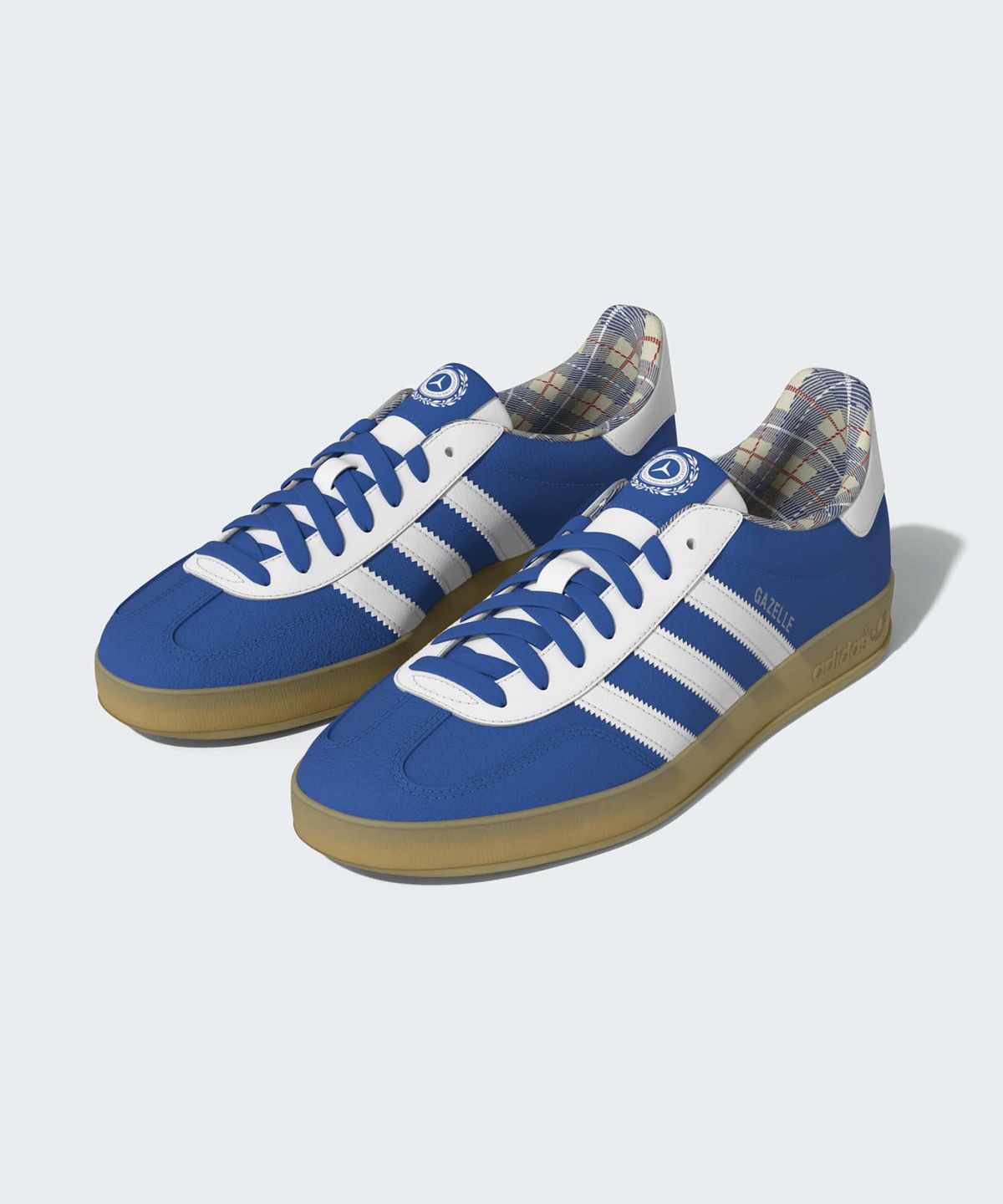 아디다스(ADIDAS) 메르세데스 AMG 페트로나스 F1 팀 가젤 인도어 - 블루버드:화이트 / KJ3264