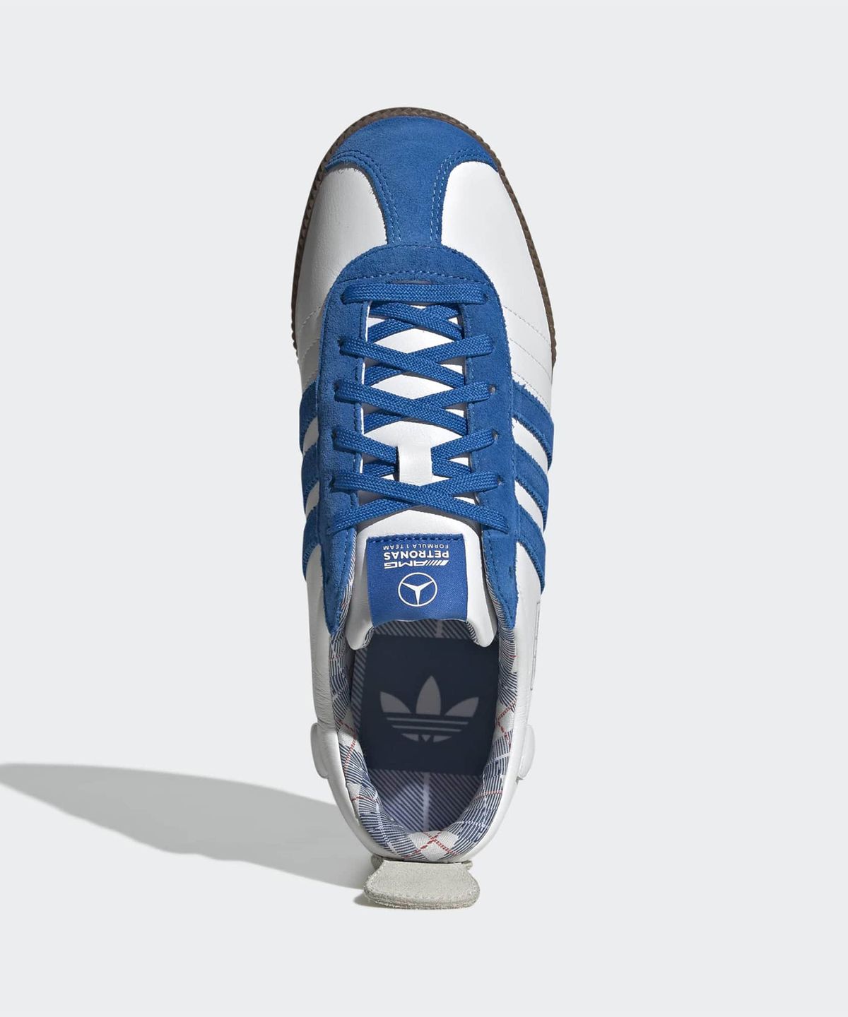 아디다스(ADIDAS) 메르세데스 AMG 페트로나스 F1 팀 삼바 62 슈퍼 - 화이트:블루버드 / KJ3265