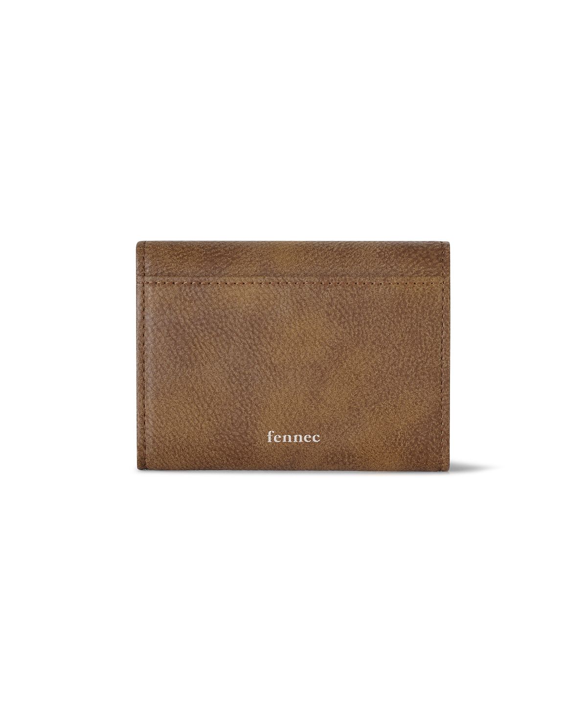 페넥(FENNEC) TRIANGLE DOCO WALLET - PEBBLE BROWN