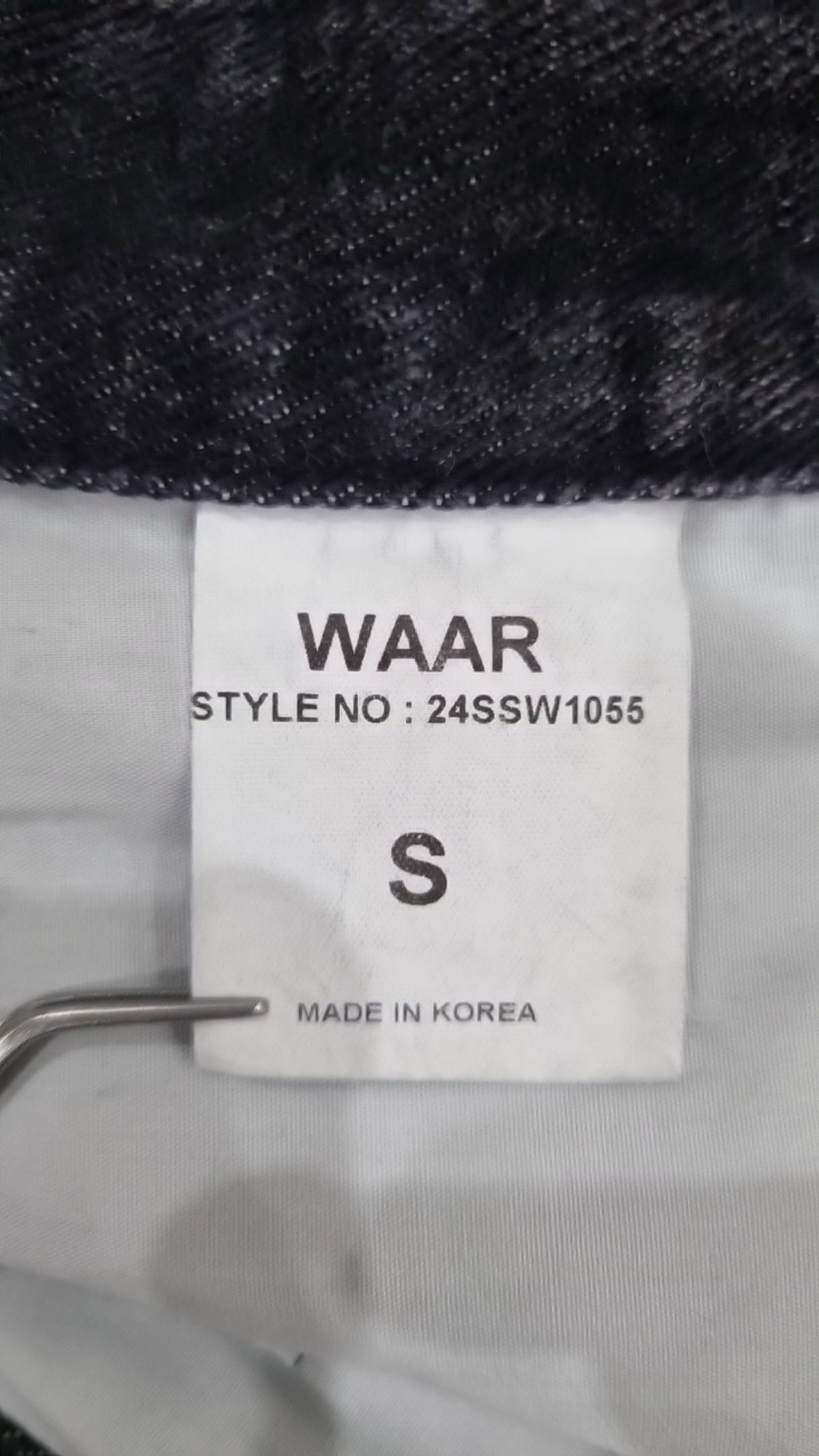 와르(WAAR) 미니스커트 S