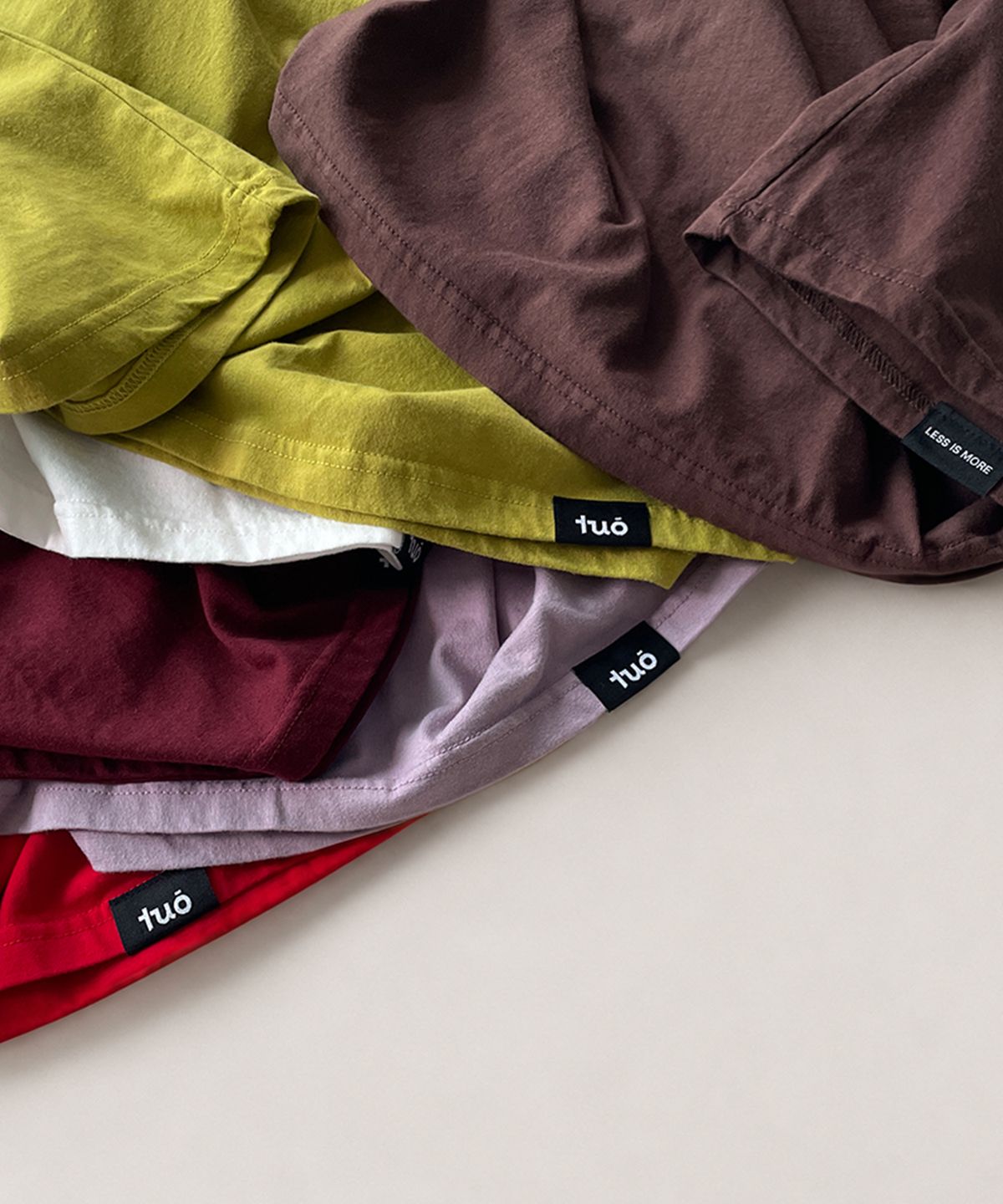 투오(TUO) [2PACK] BASIC SEMI LOOSE FIT SOFT COTTON TEE · 베이직 세미 루즈핏 소프트 코튼티 (11color)
