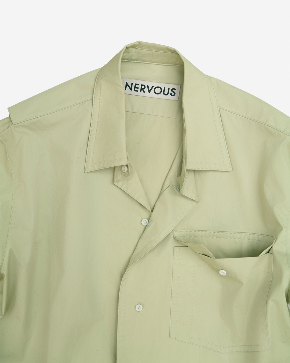너버스(NERVOUS) SIGNATURE SHIRT _ light green