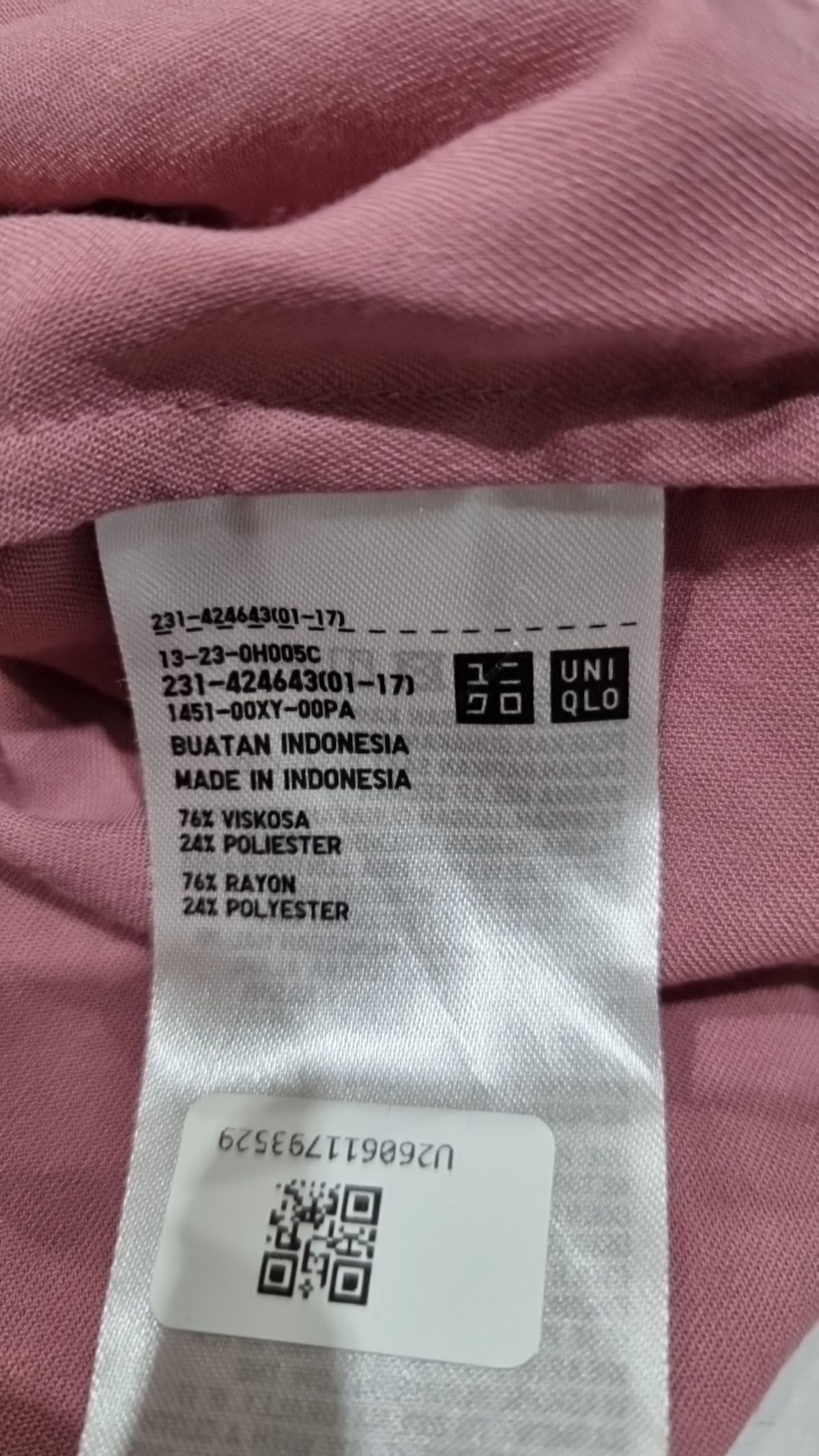 유니클로(UNIQLO) 블라우스 S