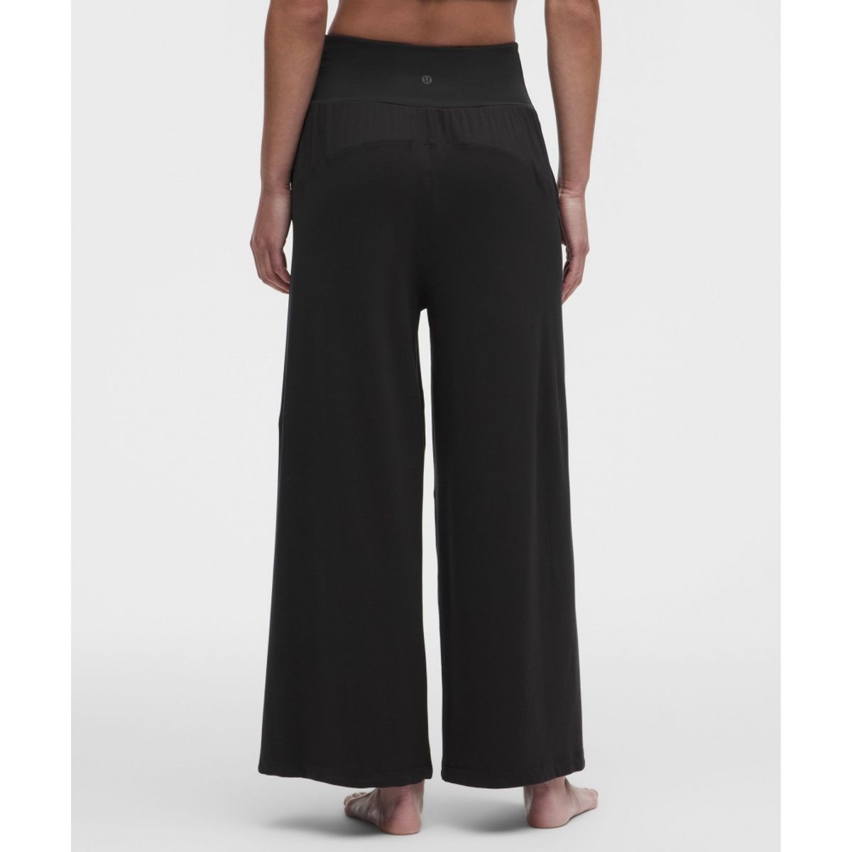 룰루레몬(LULULEMON) Nulu 신치 헴 드레이피 팬츠 *아시아 핏  BLK