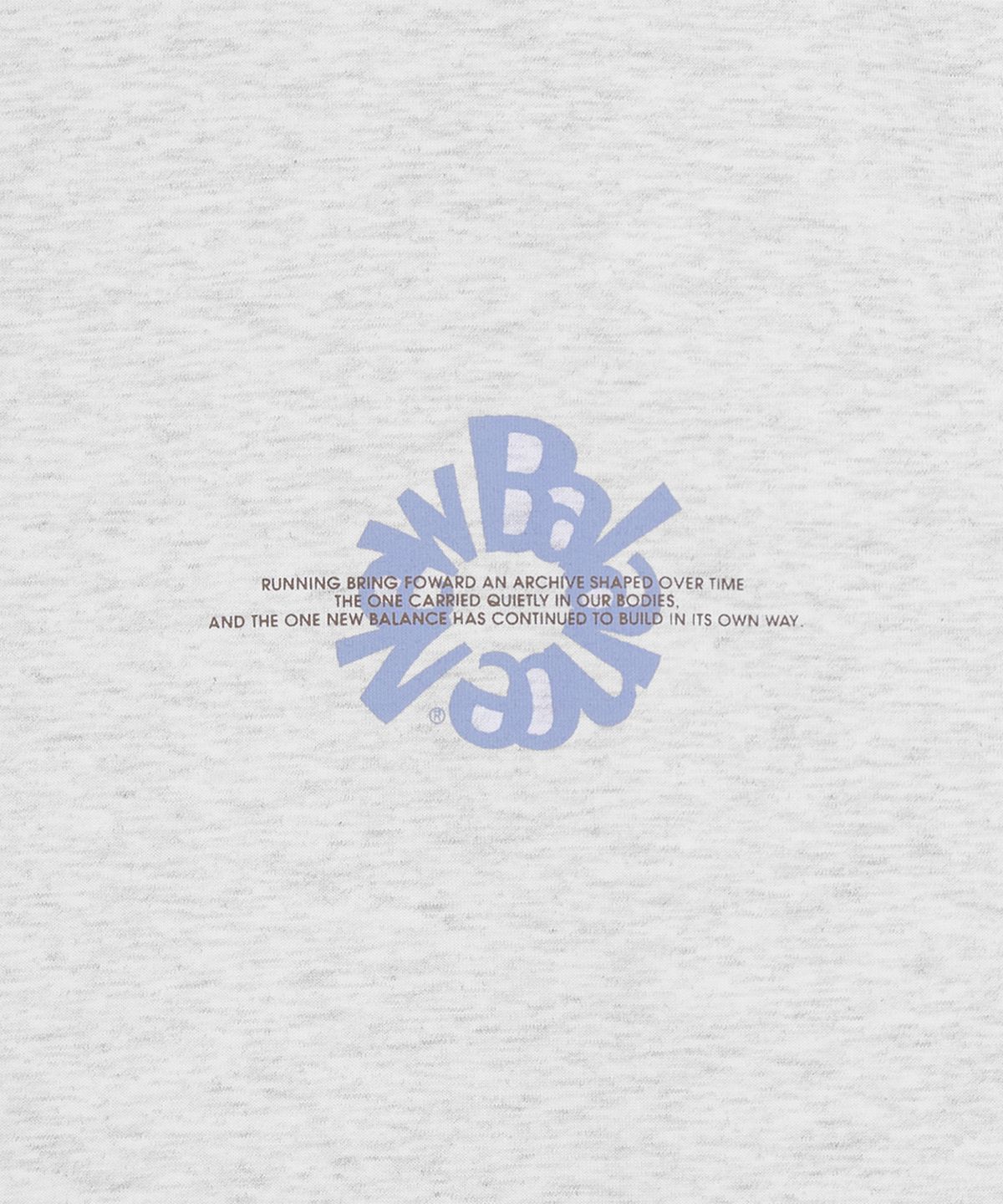뉴발란스(NEW BALANCE) NBNGG3A023 / UNI Archive Pace Circle 그래픽 나시티 (L/GRAY)