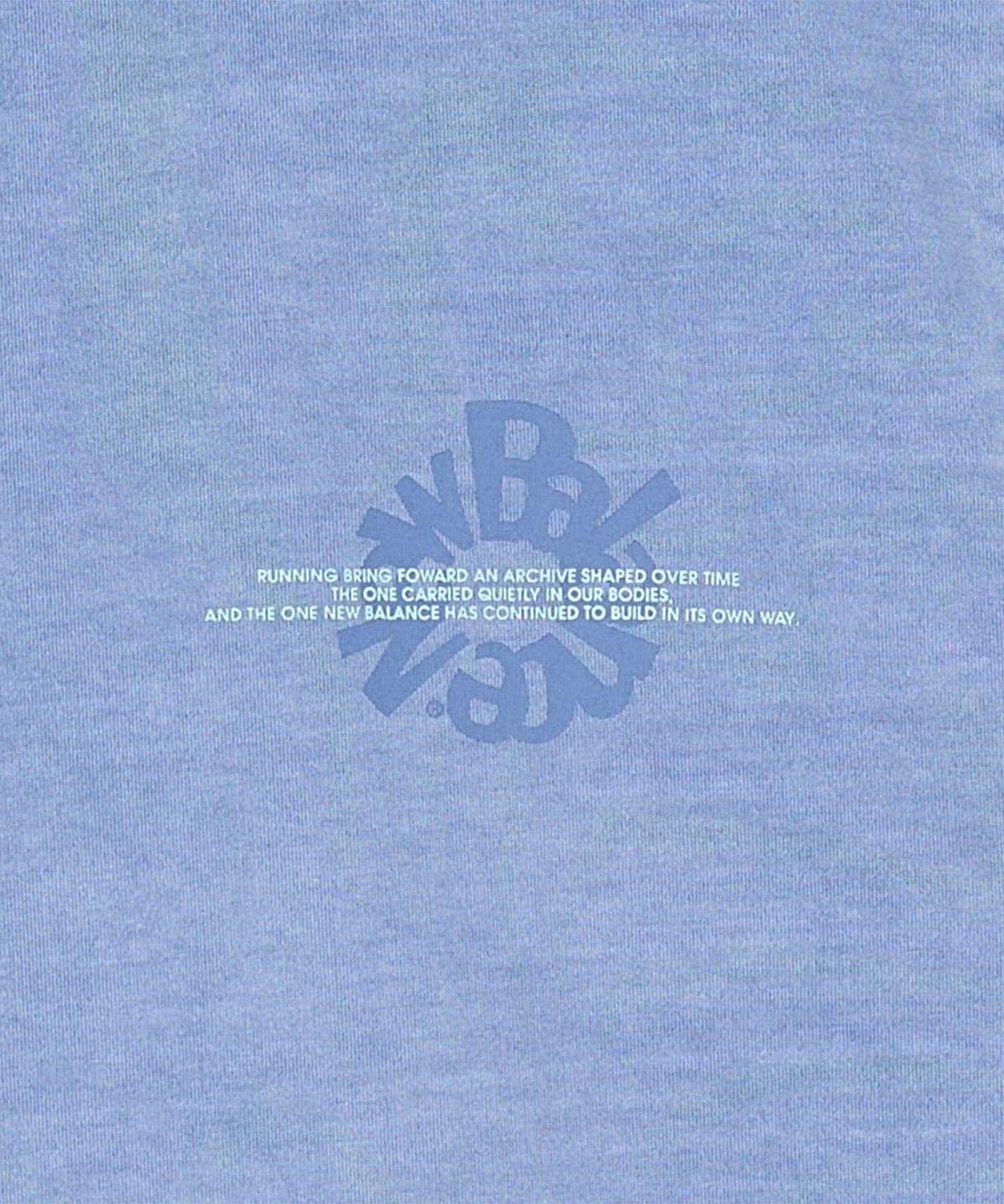 뉴발란스(NEW BALANCE) NBNGG3A023 / UNI Archive Pace Circle 그래픽 나시티 (G/BLUE)