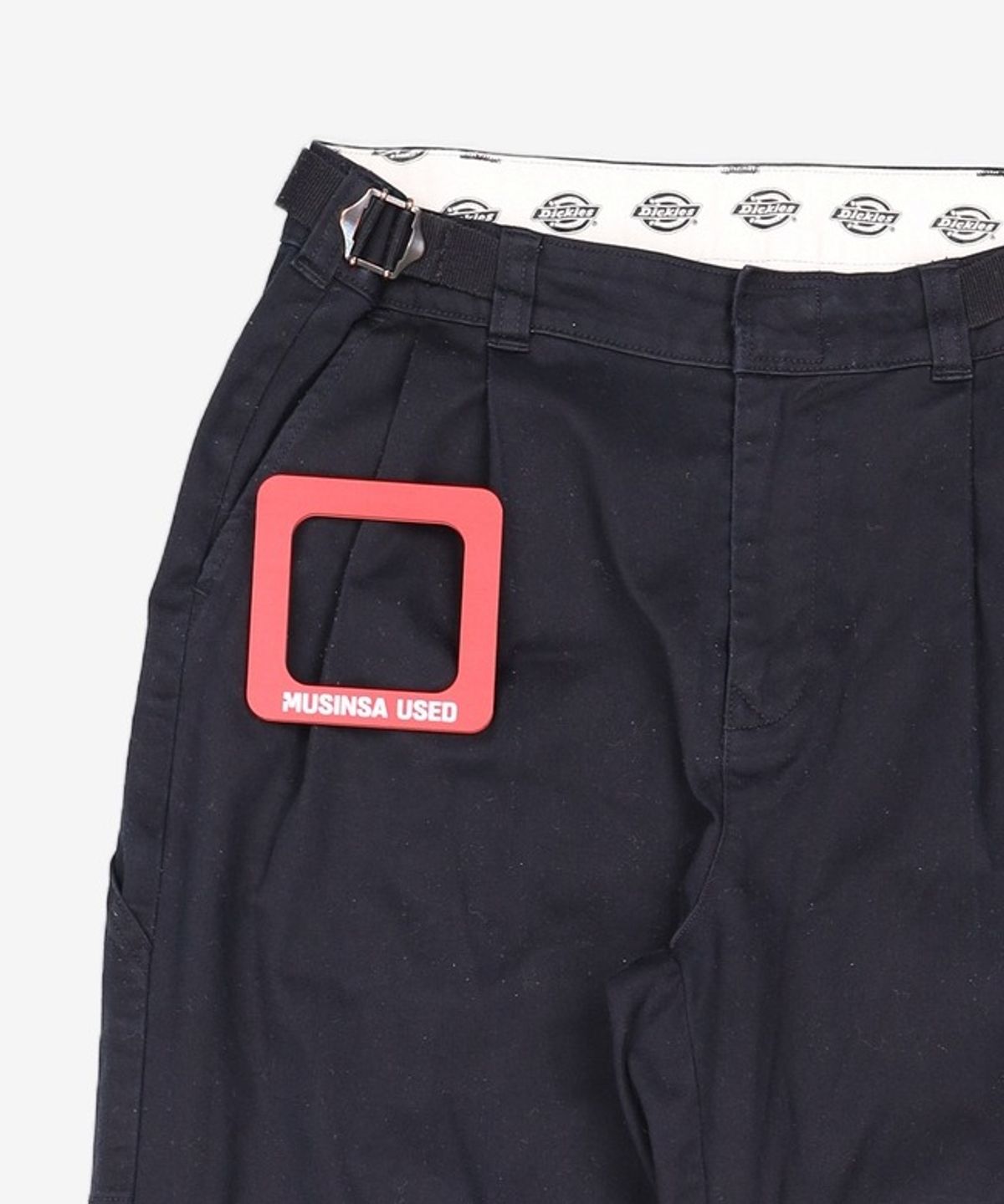 디키즈(DICKIES) 트윌 오픈 햄 팬츠 블랙 30