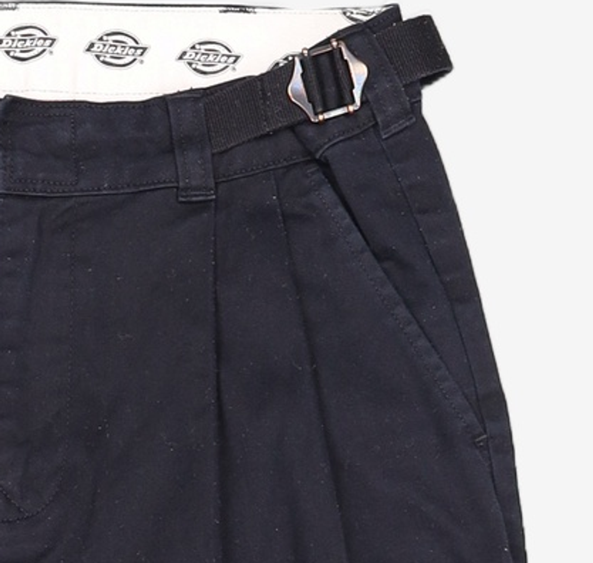 디키즈(DICKIES) 트윌 오픈 햄 팬츠 블랙 30