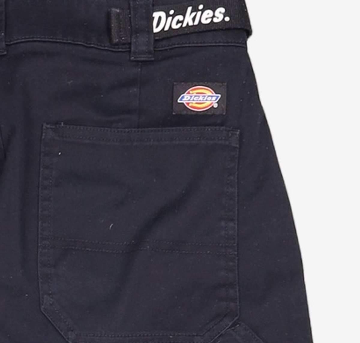 디키즈(DICKIES) 트윌 오픈 햄 팬츠 블랙 30