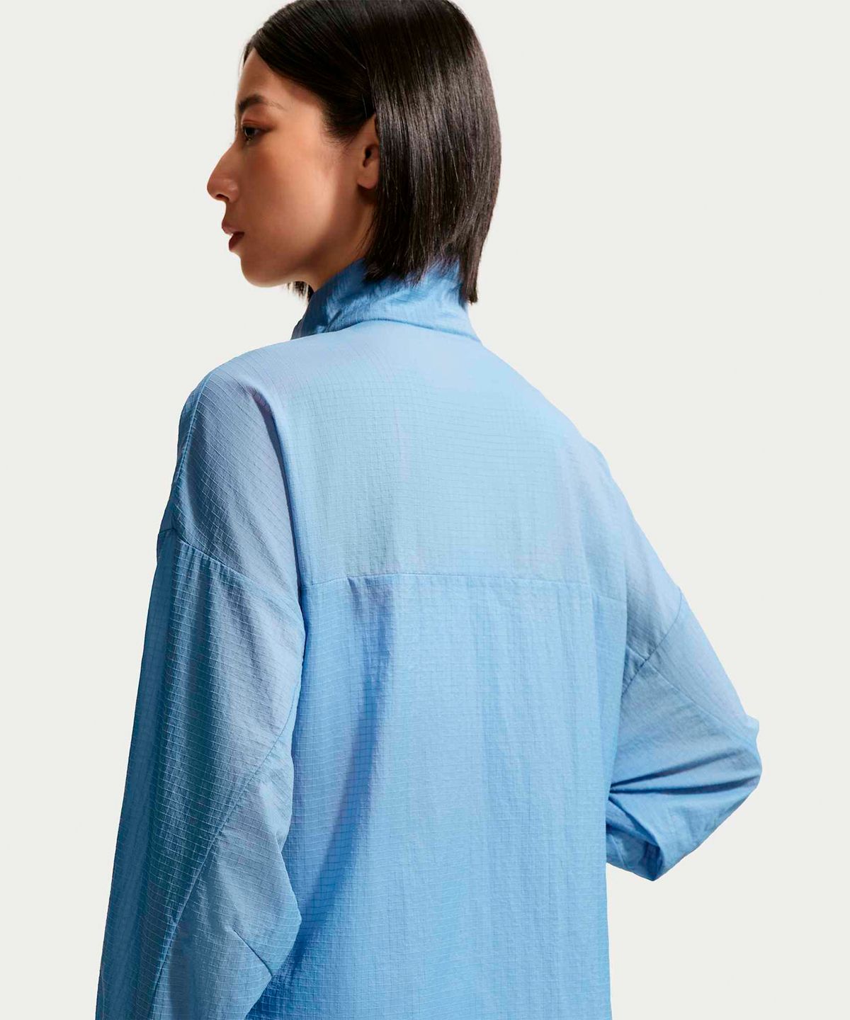 나이키(NIKE) 스포츠웨어 오버사이즈 경량 립스탑 재킷 W - 워크 블루 / IF0588-486