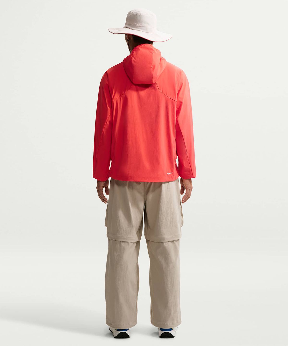 나이키(NIKE) ACG 파이브 타워스 UV 프로텍션 재킷 - 라이트 크림슨:서밋 화이트 / IF0960-696
