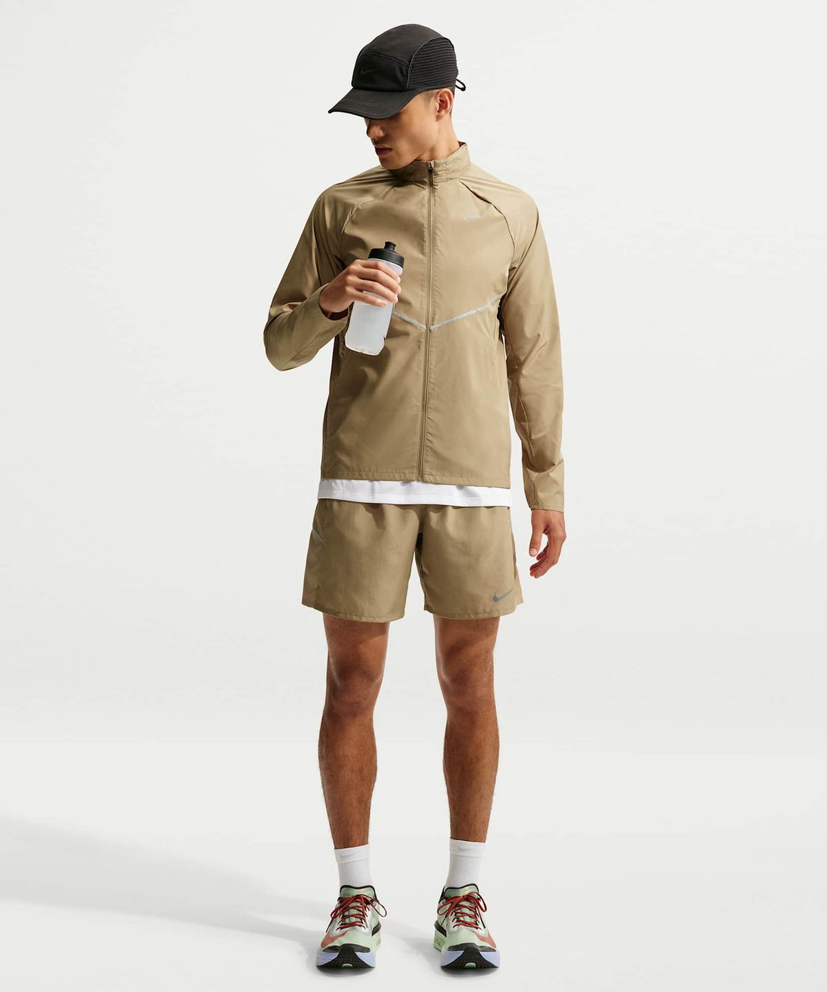 나이키(NIKE) 마일러 리펠 UV 프로텍션 러닝 재킷 M - 필버트 / IF2370-213