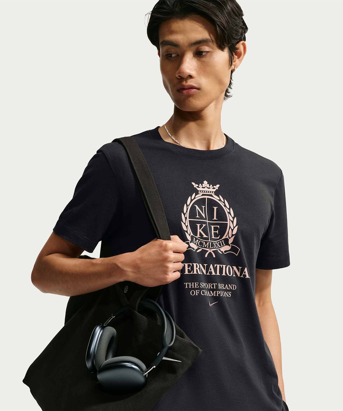 나이키(NIKE) 스포츠웨어 티셔츠 M - 블랙 / IM3750-010