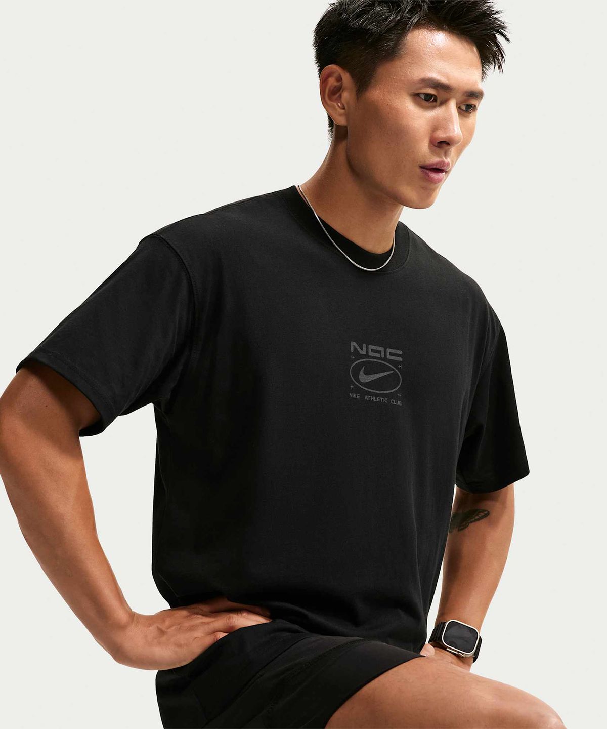 나이키(NIKE) N.A.C. 티셔츠  M - 블랙 / IM6143-010