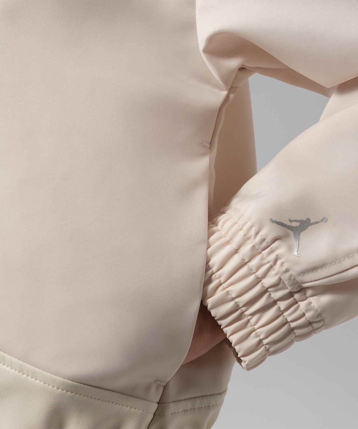 나이키(NIKE) 조던 플라이트 인조 가죽 재킷 W - 펄 화이트 / IM6813-272