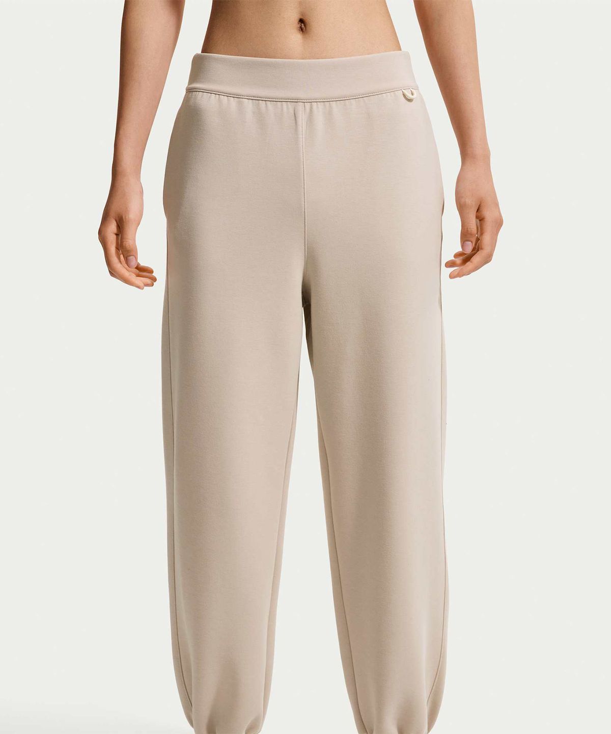 나이키(NIKE) 24.7 임파서블리소프트 드라이 핏 하이라이즈 조거 W - 크림 II:칼리지 그레이 / IQ1034-236
