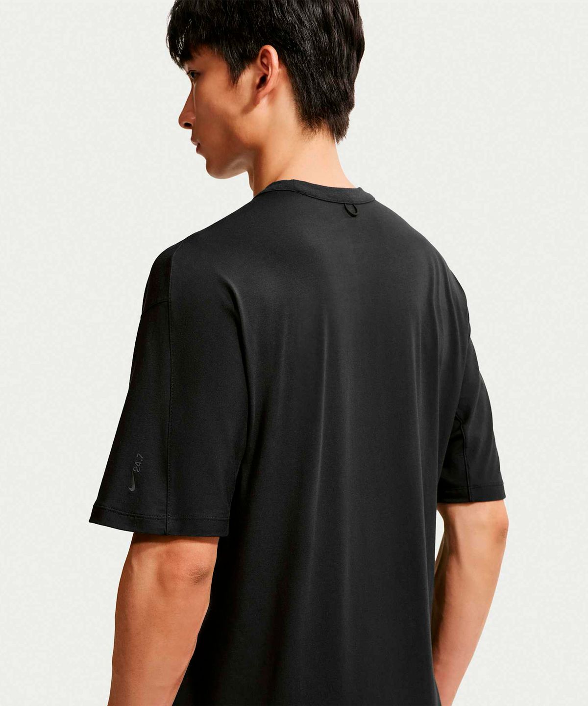 나이키(NIKE) 24.7 임파서블리소프트 라이트 드라이 핏 반소매 티셔츠 M - 블랙:다크 스모크 그레이 / IQ8274-010
