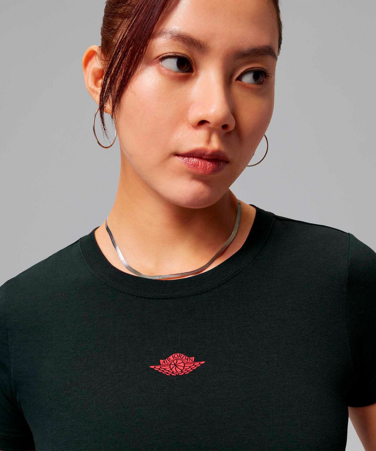 나이키(NIKE) 조던 플라이트 티셔츠 W - 블랙 / IV5348-010
