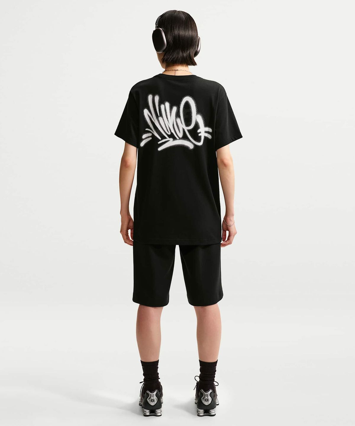 나이키(NIKE) 스포츠웨어 클래식 오버사이즈 티셔츠 W - 블랙 / IV5486-010