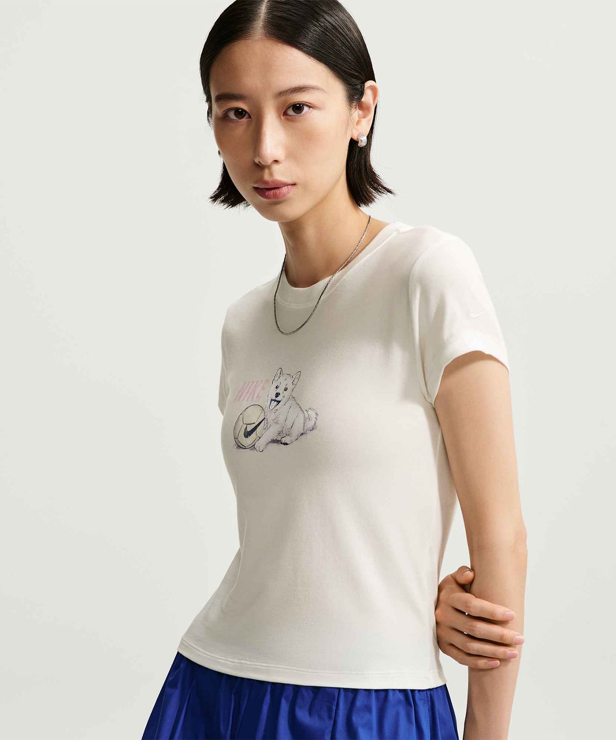 나이키(NIKE) 스포츠웨어 칠 니트 티셔츠 W - 세일 / IW0940-133