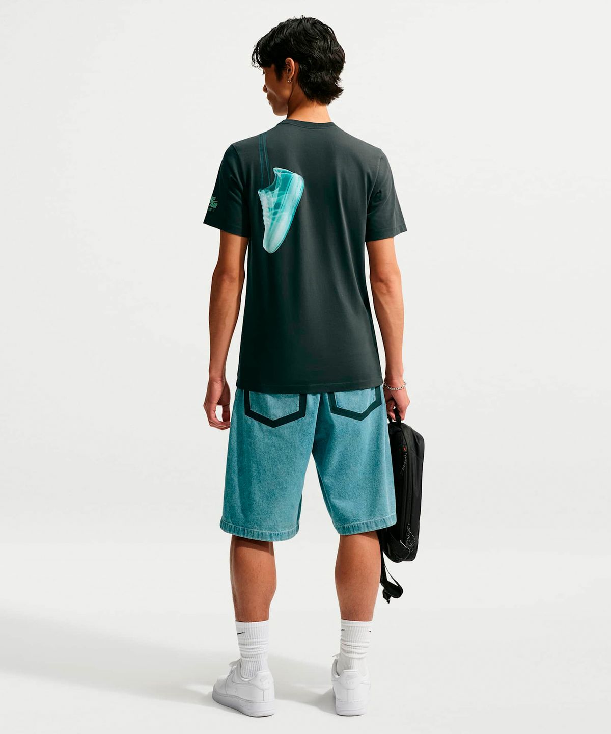 나이키(NIKE) 스포츠웨어 티셔츠 M - 앤트러사이트 / IW0965-060
